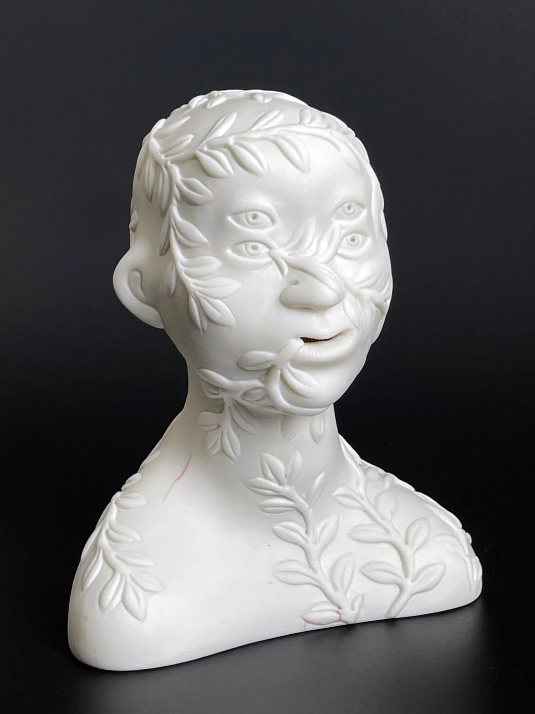 Porcelain Head (Leaves)