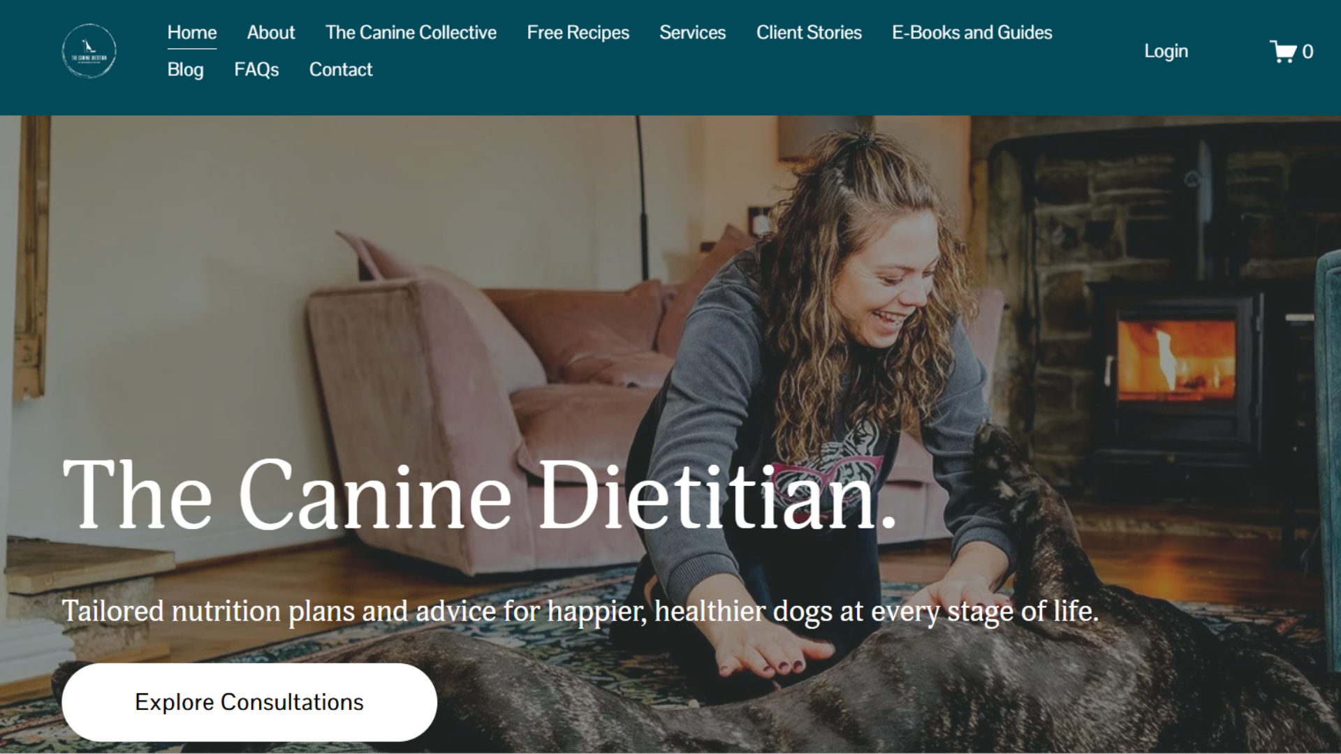Website Rebuild and Digital Membership Platform Integration for The Canine Dietitian