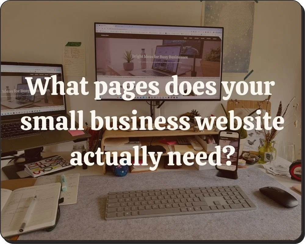 Essential pages : what your website actually needs
