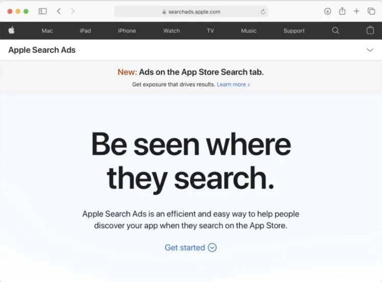 Can Apple change ads?