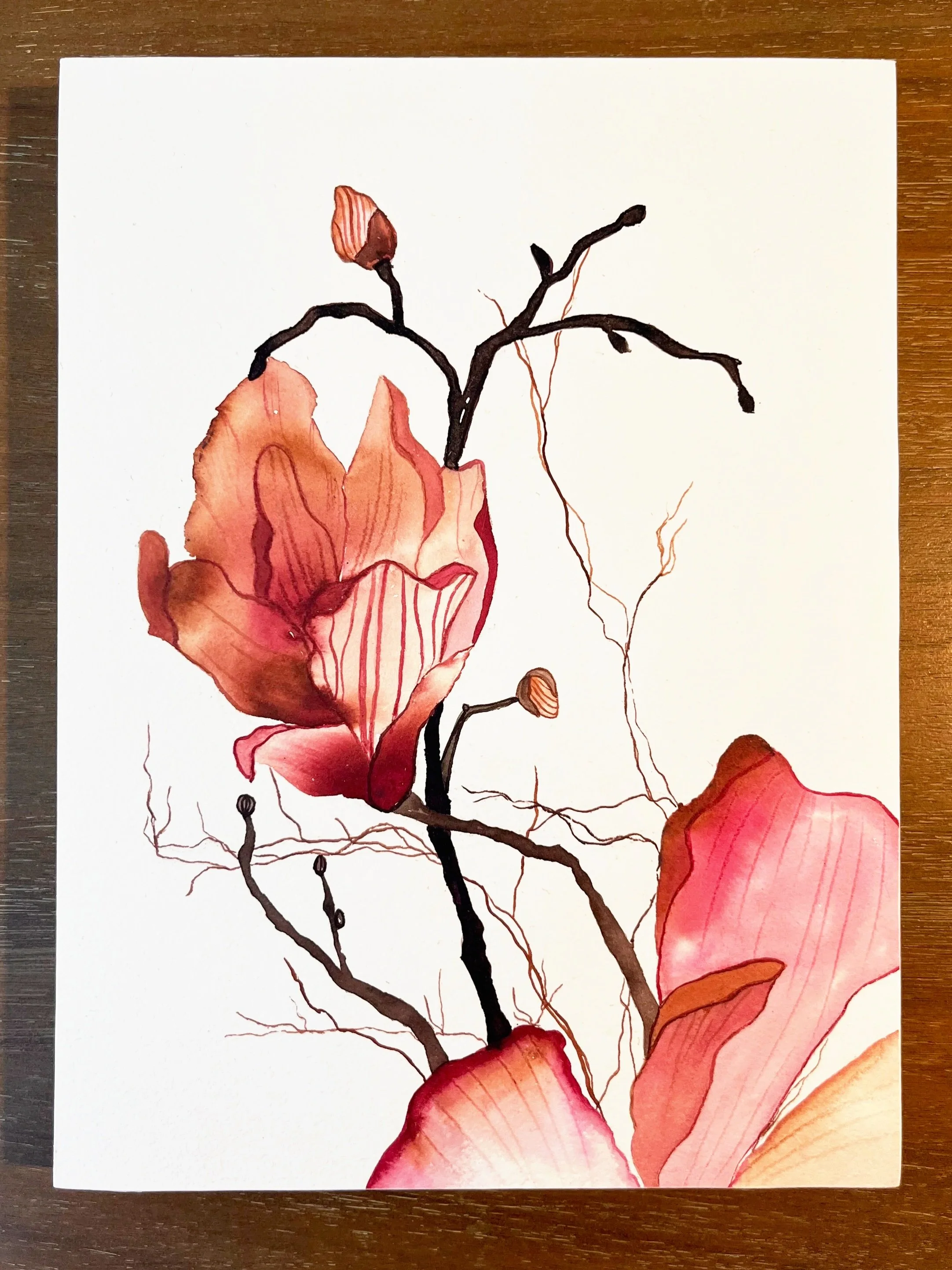 Floral Texture & Composition