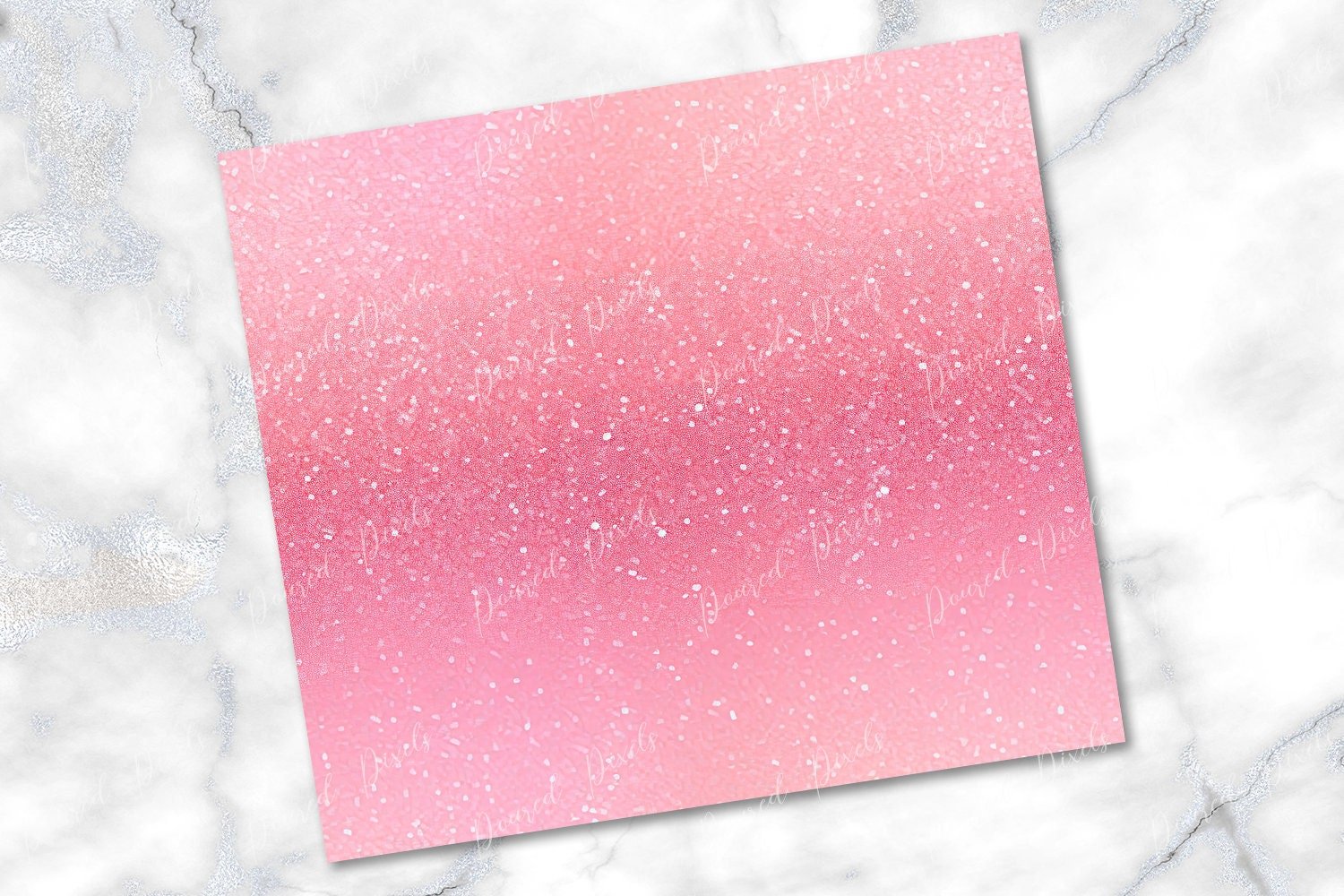 Pink Glitter 20oz. Skinny Tumbler Sublimation Design Digital downloadable PNG