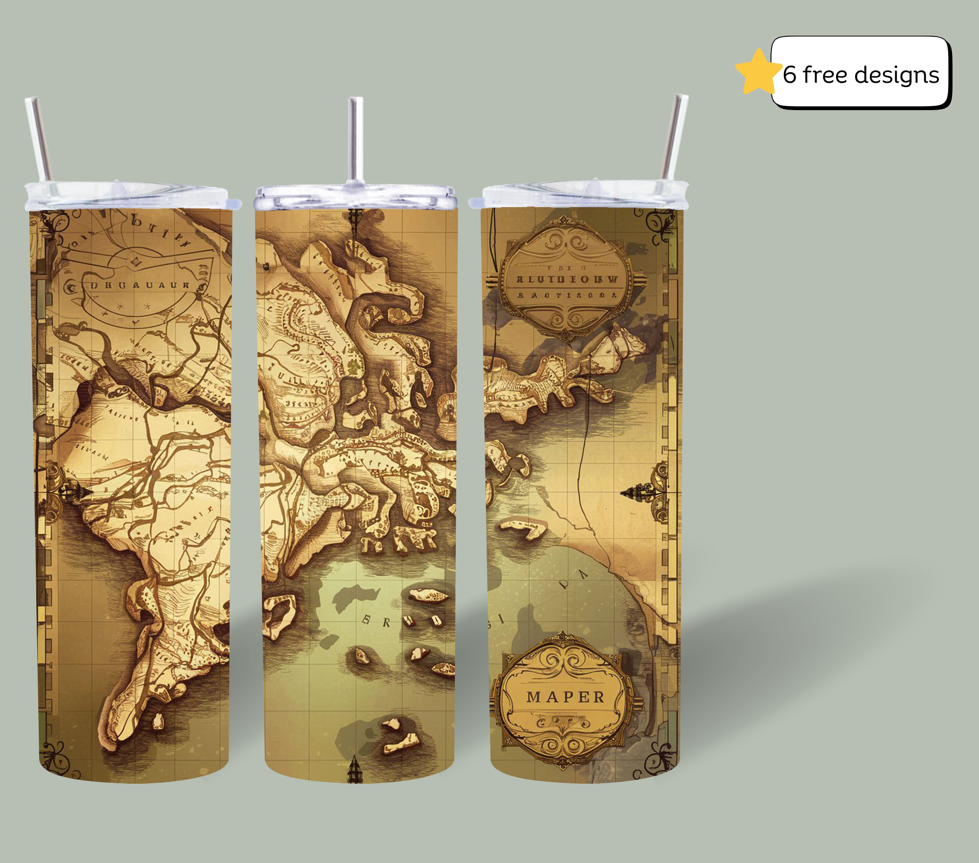 Map and globe 20oz skinny tumbler sublimation PNG (Copy) (Copy)