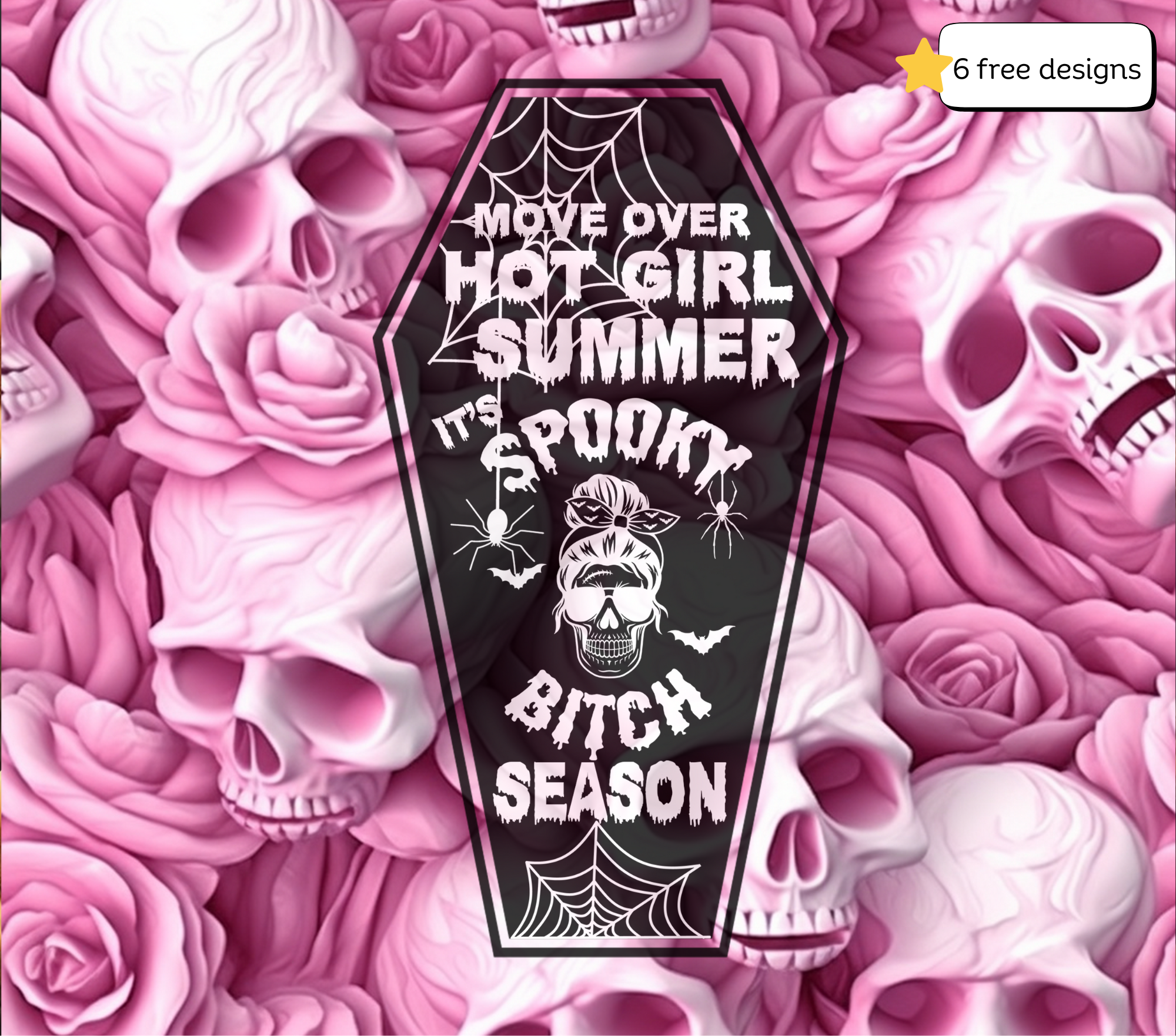 Hot girl summer 20oz. Skinny Tumbler Sublimation Design Digital downloadable