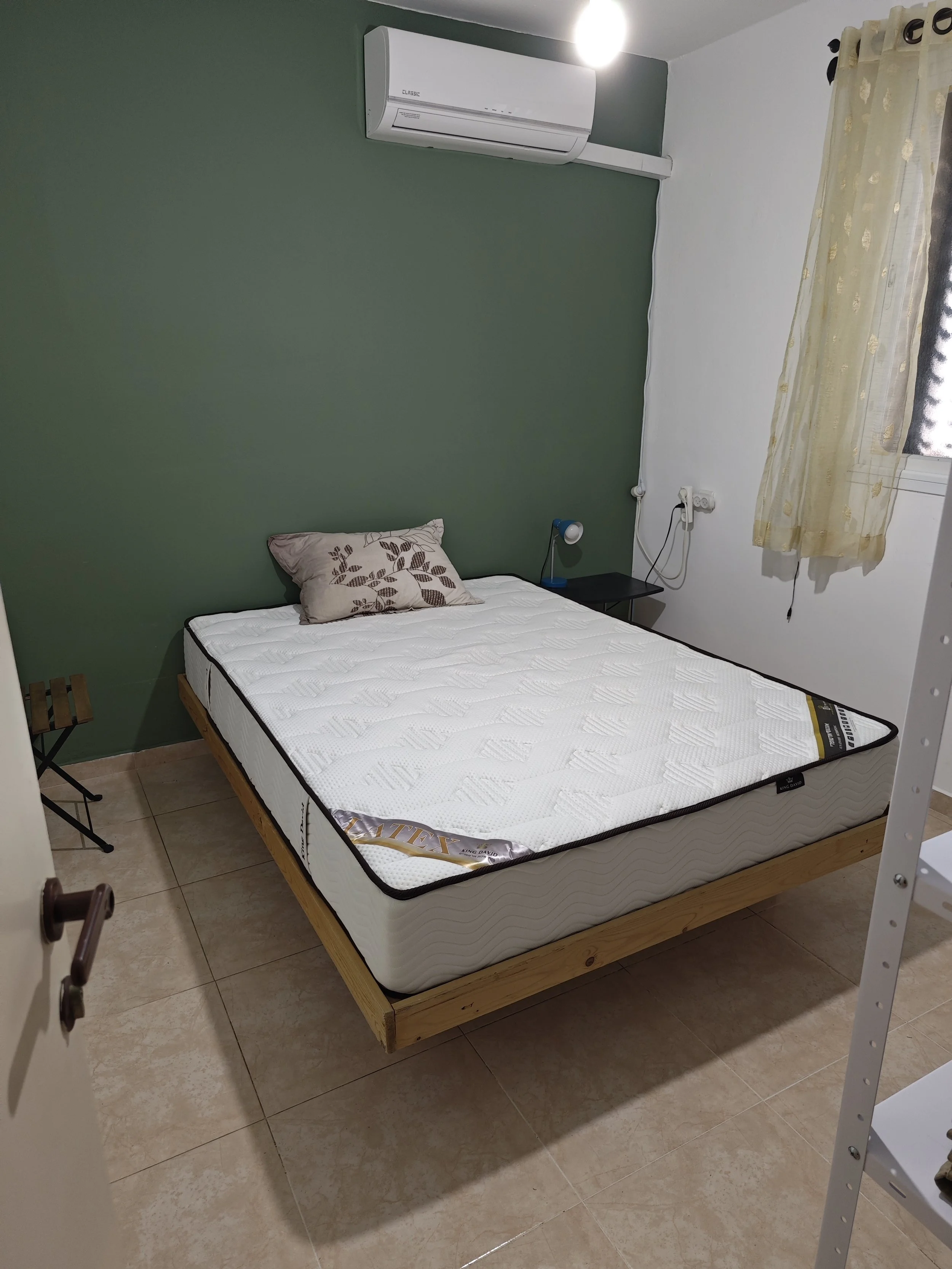 Bedroom accent wall painting completed for a residential project in Halifax