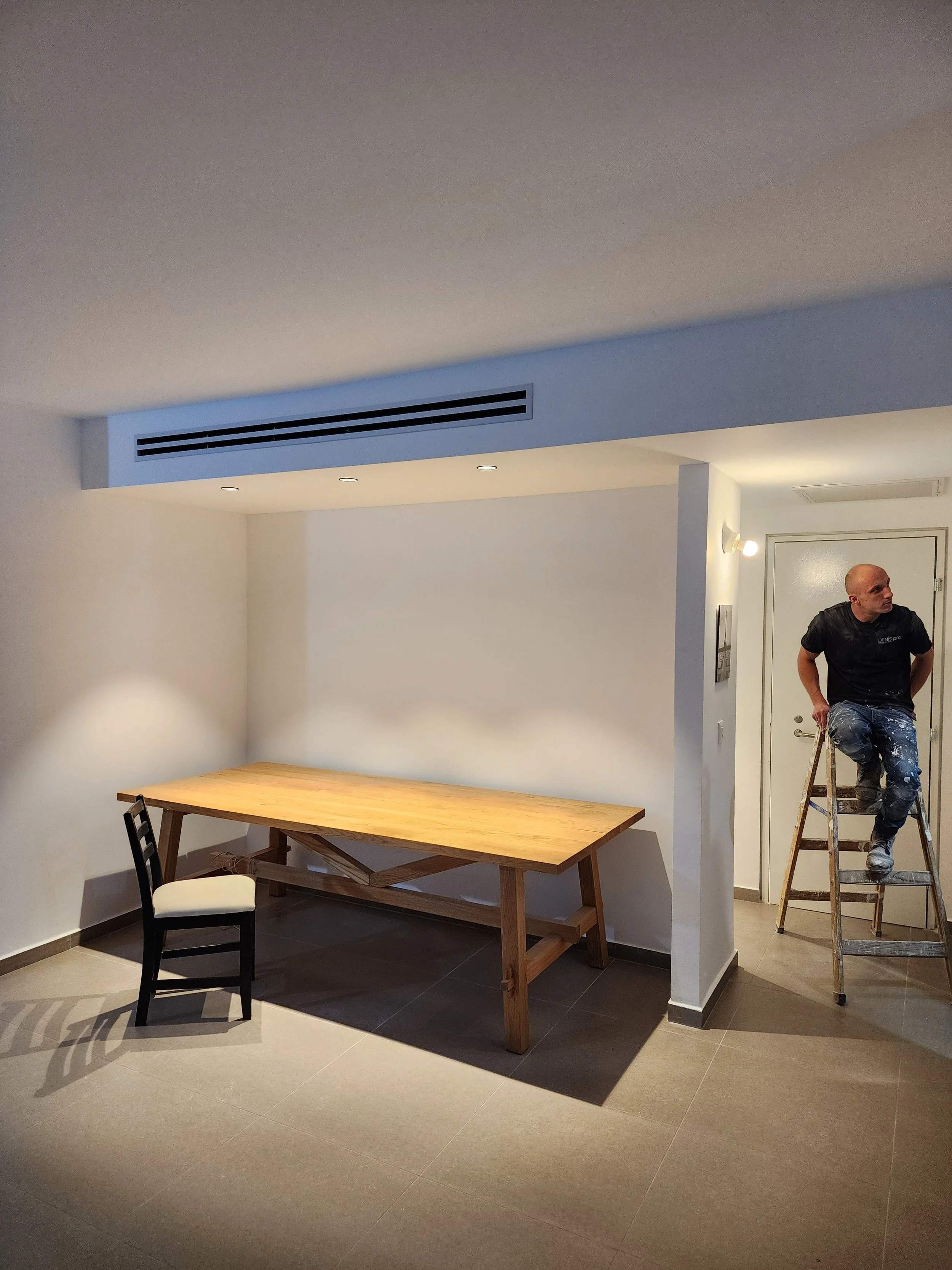 Apartment repainting completed with clean, smooth finish in Dartmouth
