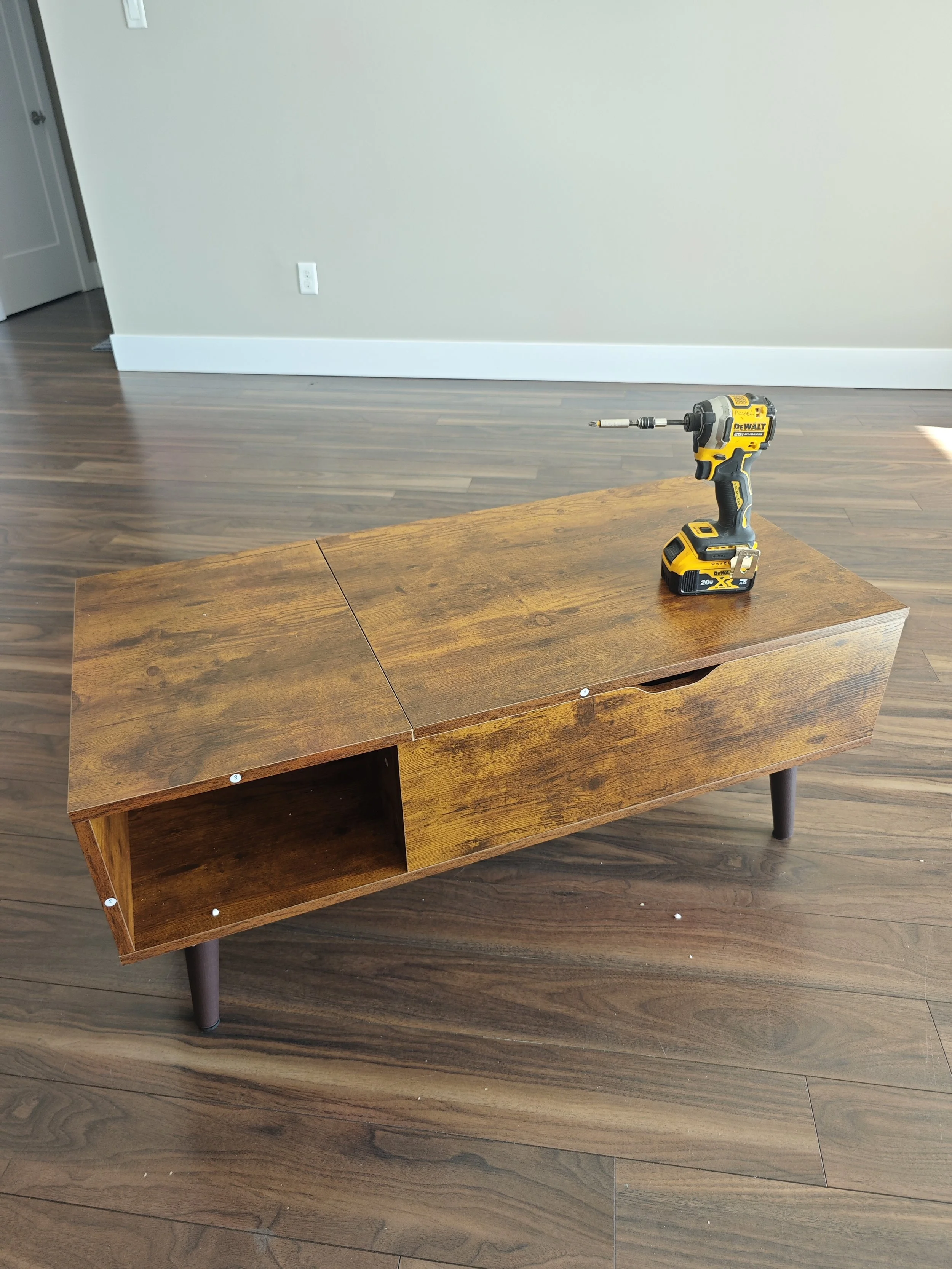 Furniture assembly project completed by Paul Handyman PEI in Charlottetown Prince Edward Island