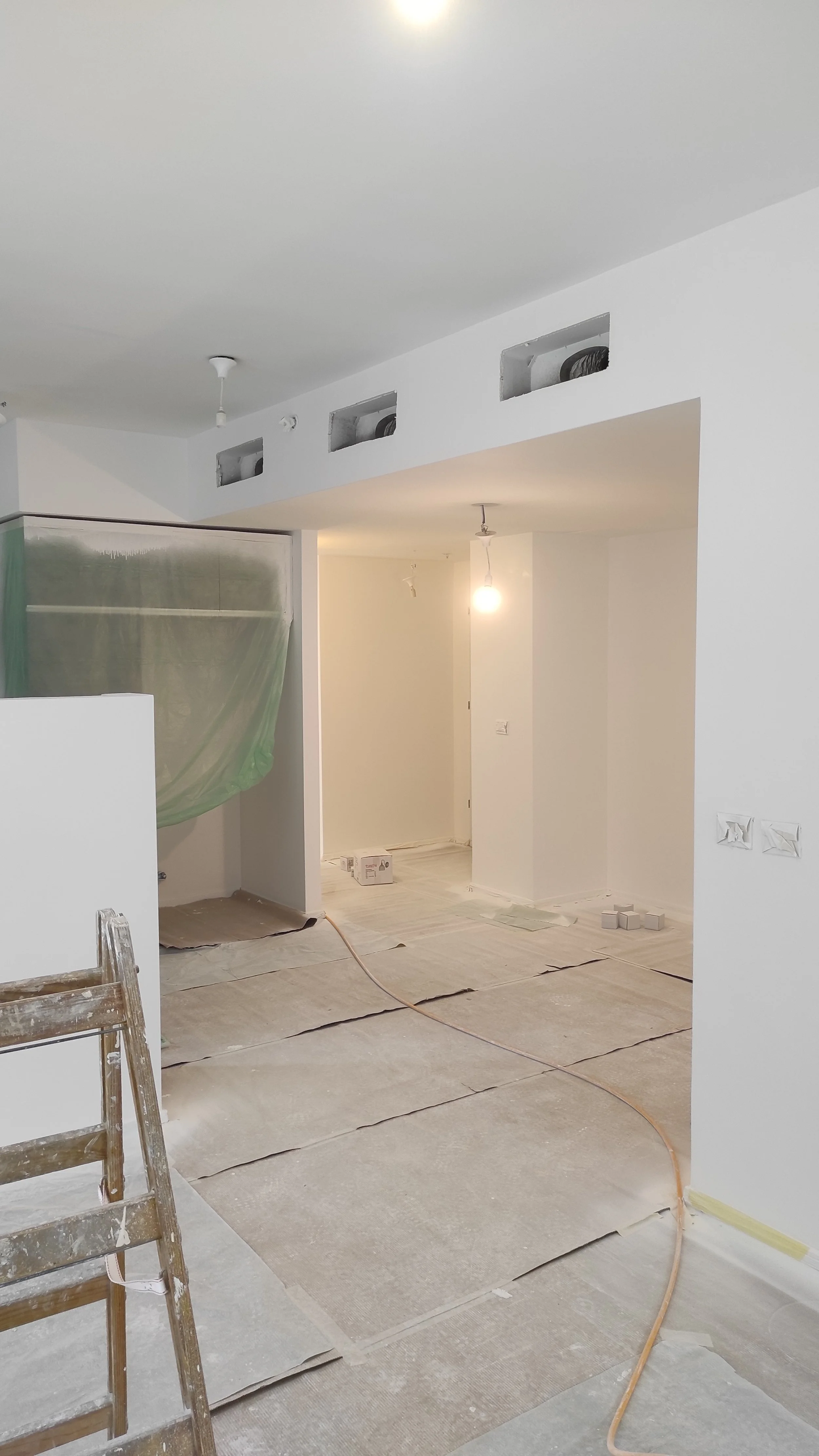 Full apartment repainting completed for a residential project in Halifax