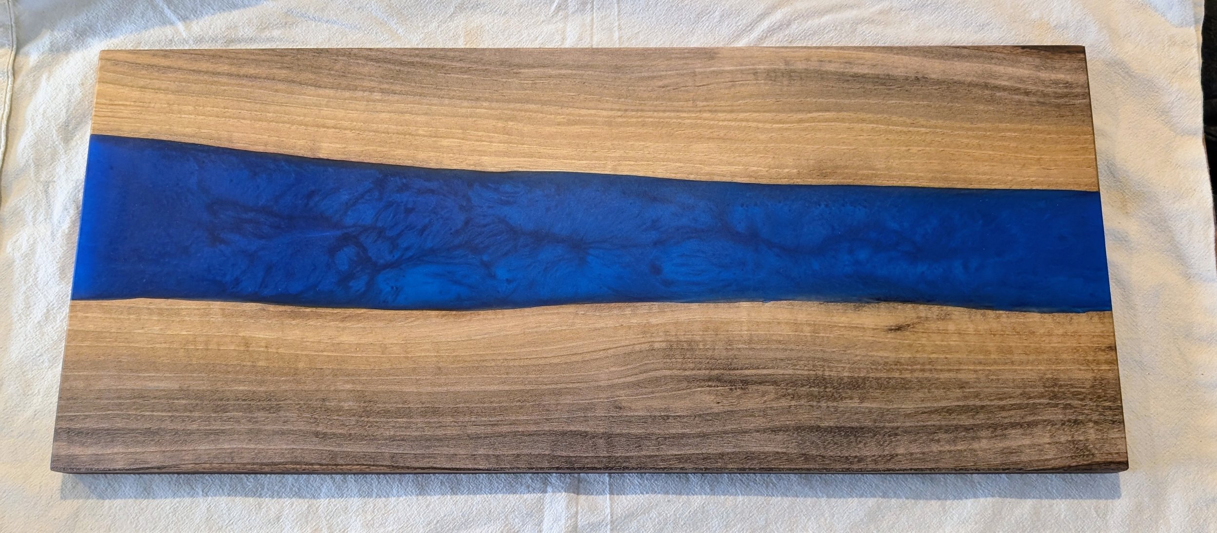 Long Walnut Charcuterie Board- 21.5” x 9.125” x.75”