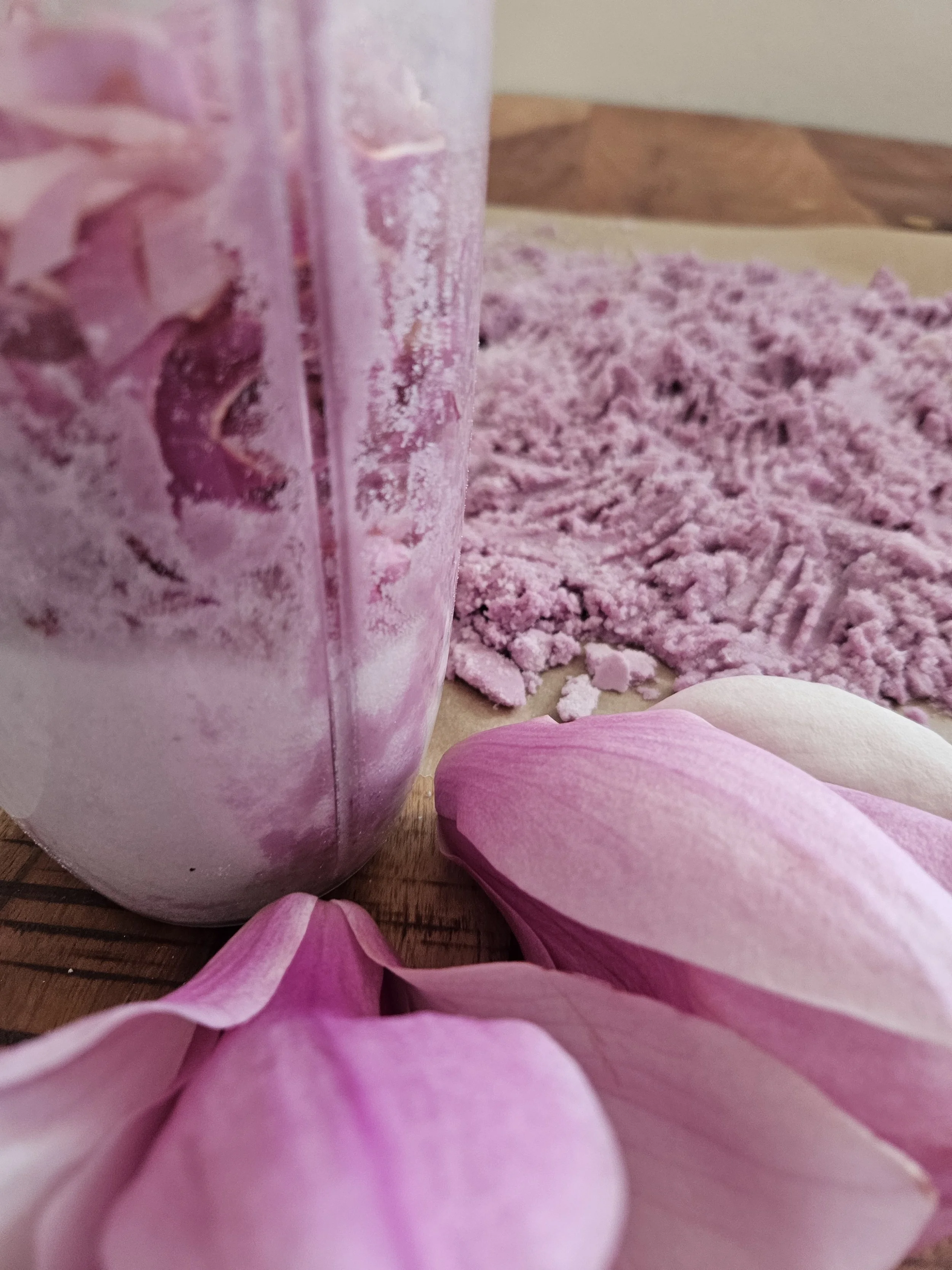 Was kann ich aus Magnolienblüten machen