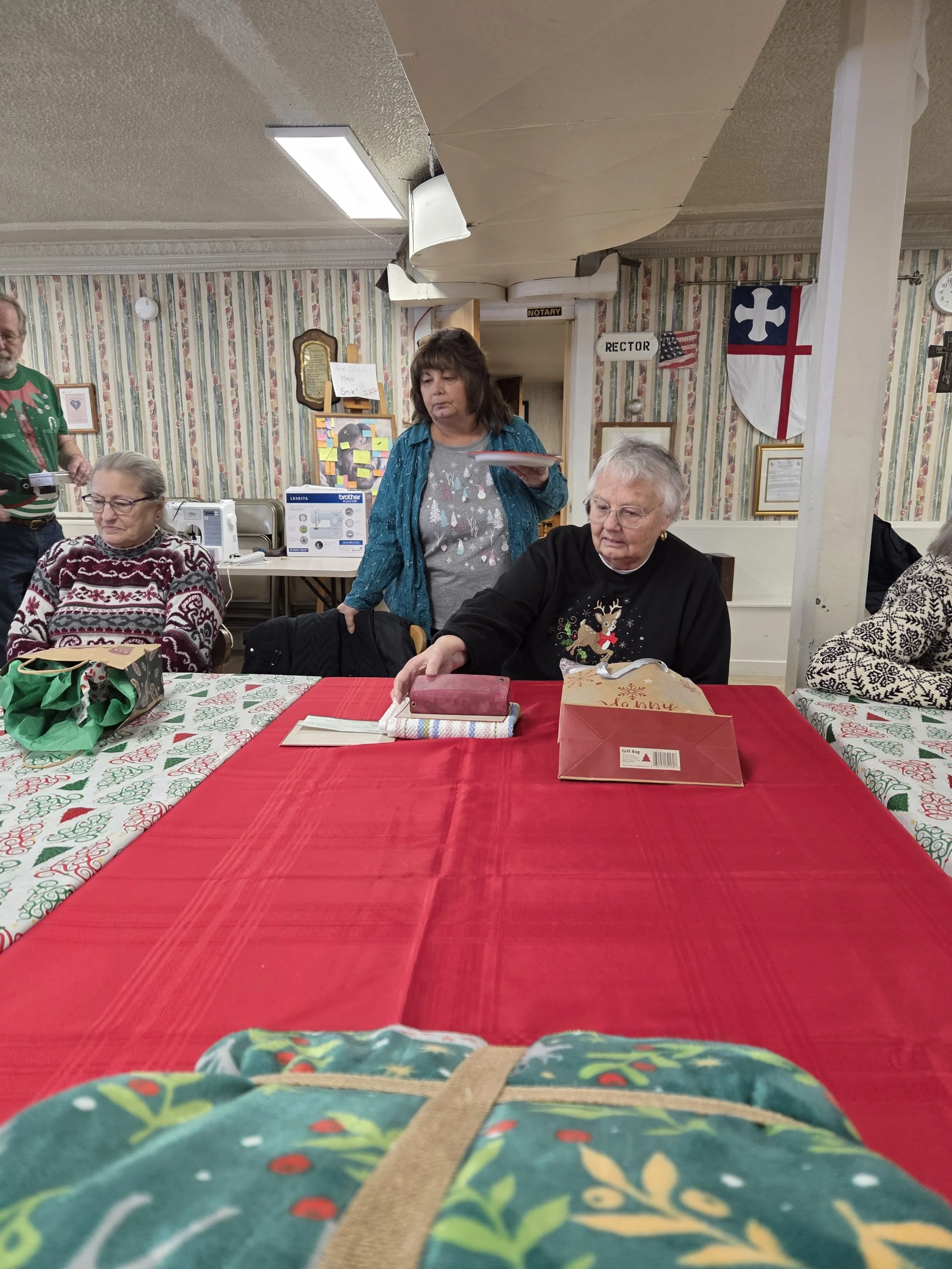 Christmas sewing group