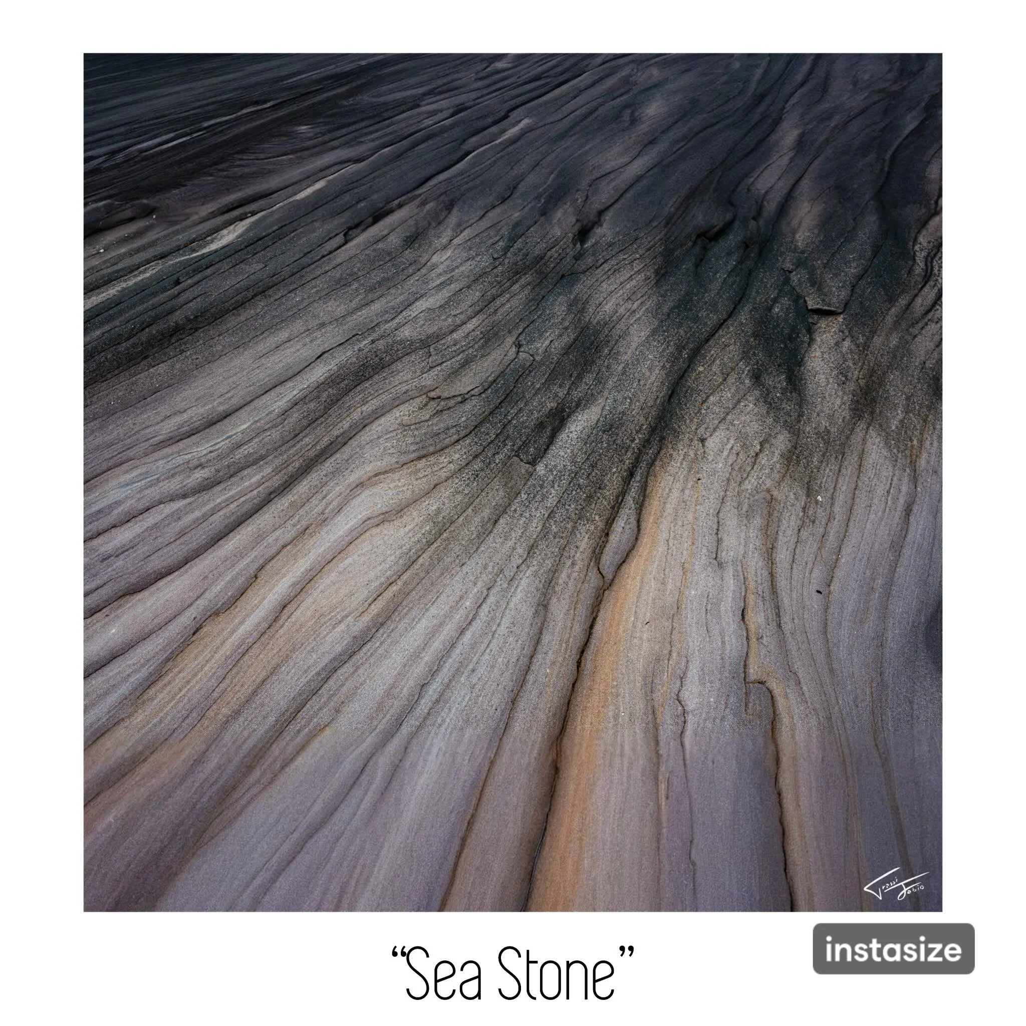 The sea shaping the stones to its likeness&hellip; #sea #stones #waves
