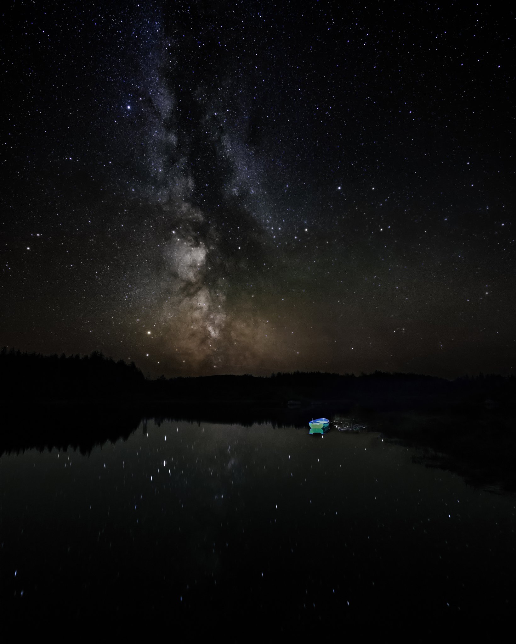 The Milky Way & the Boat