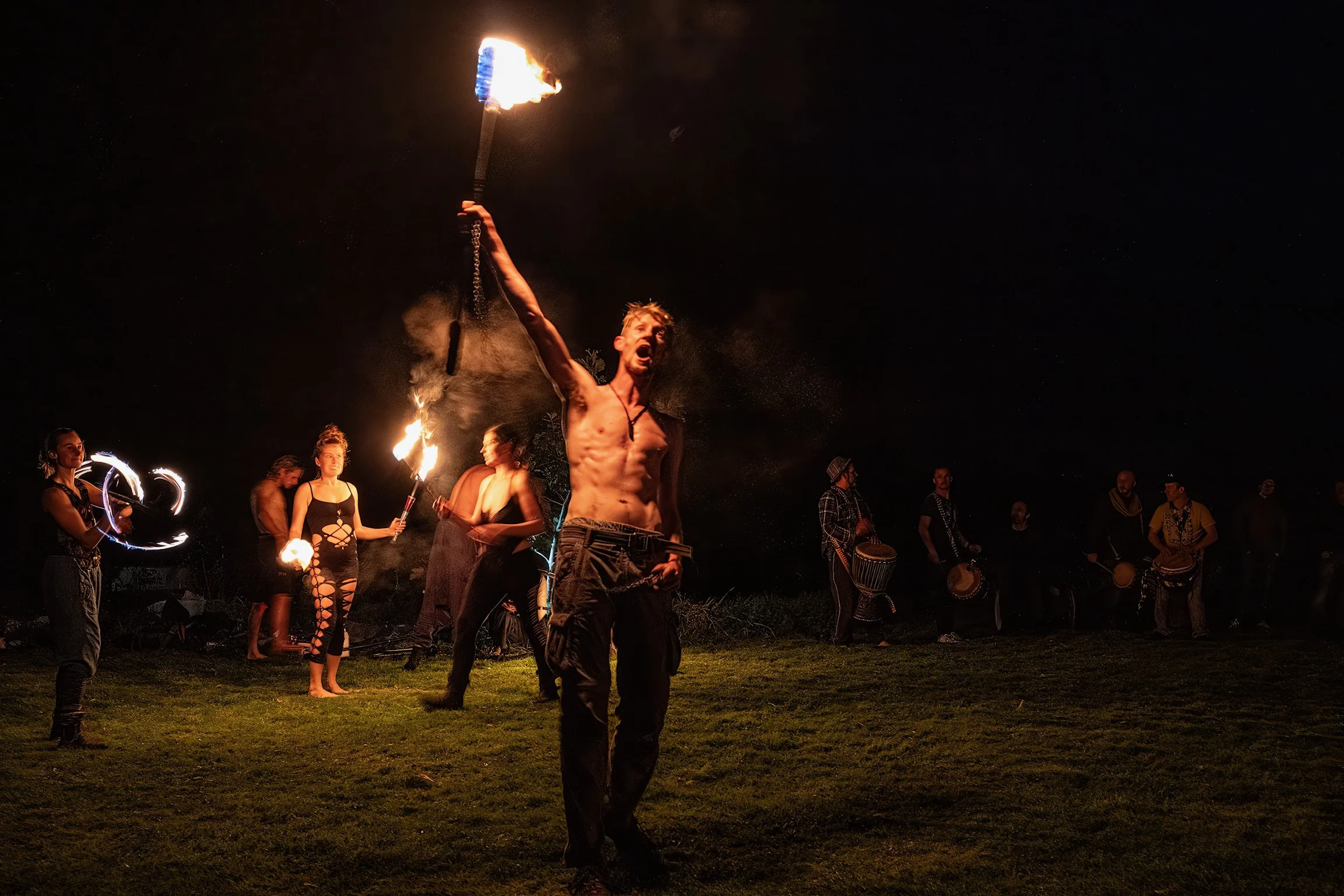 Aidan Ring Performing at Hidden Heart