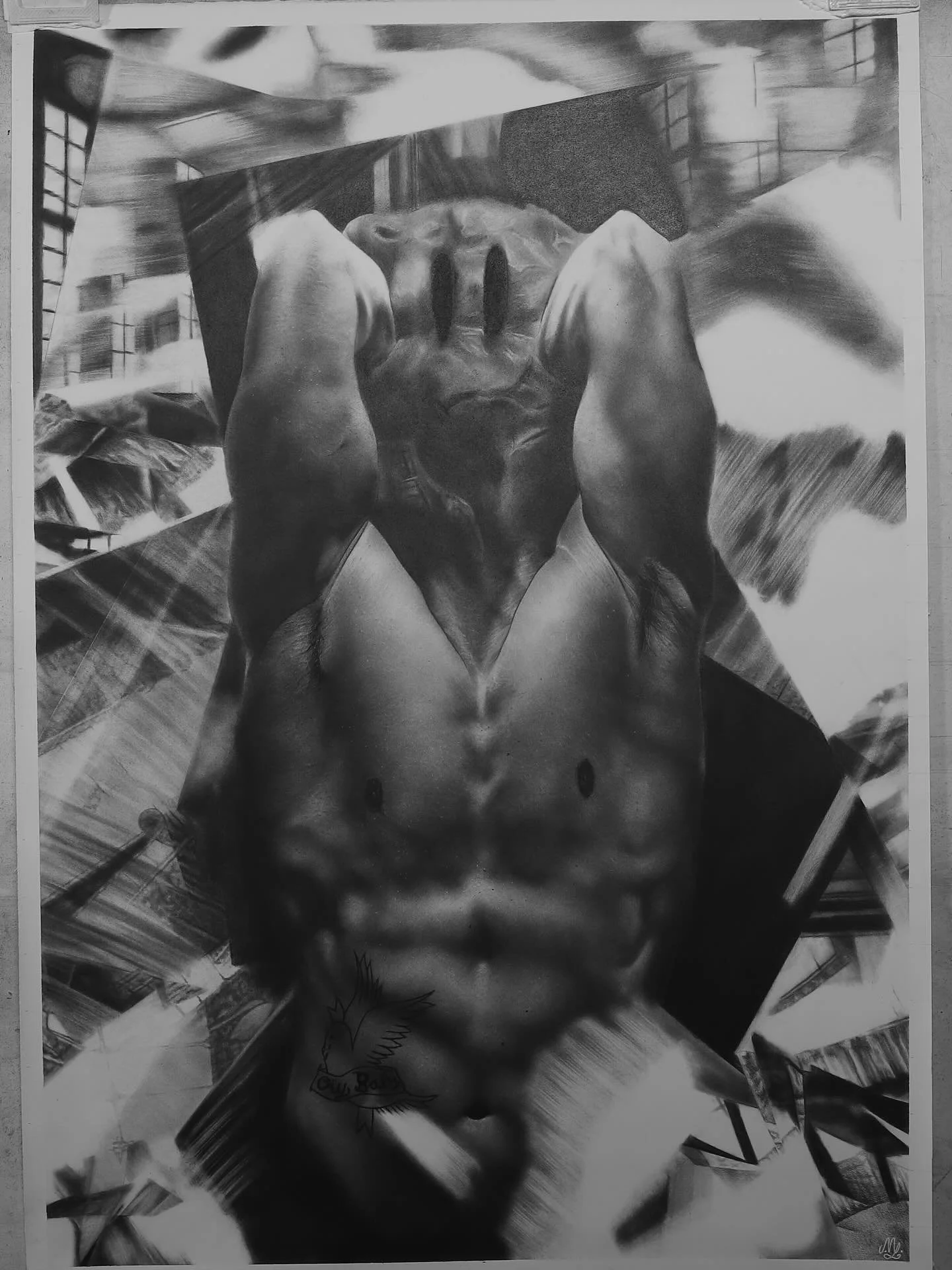 "Overdose"

 80/110 cm - Crayon sur papier

#pencilart #pencilartists #graphiteart #graphiteartist #bodydrawing