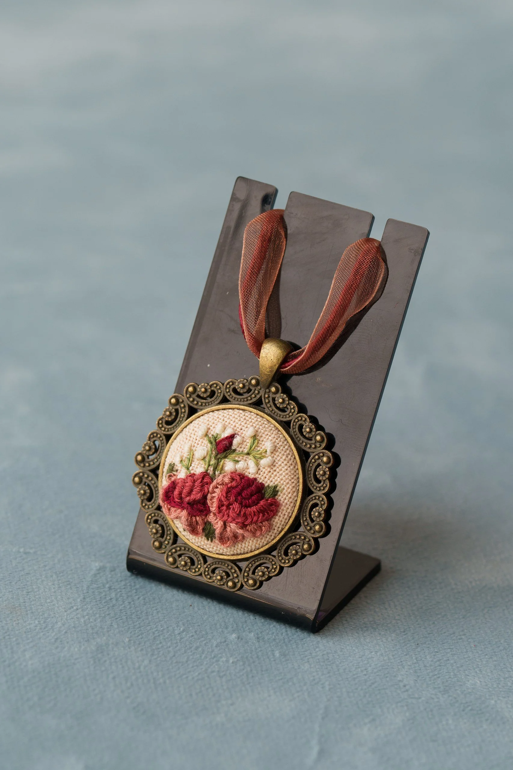 Embroidered Necklace