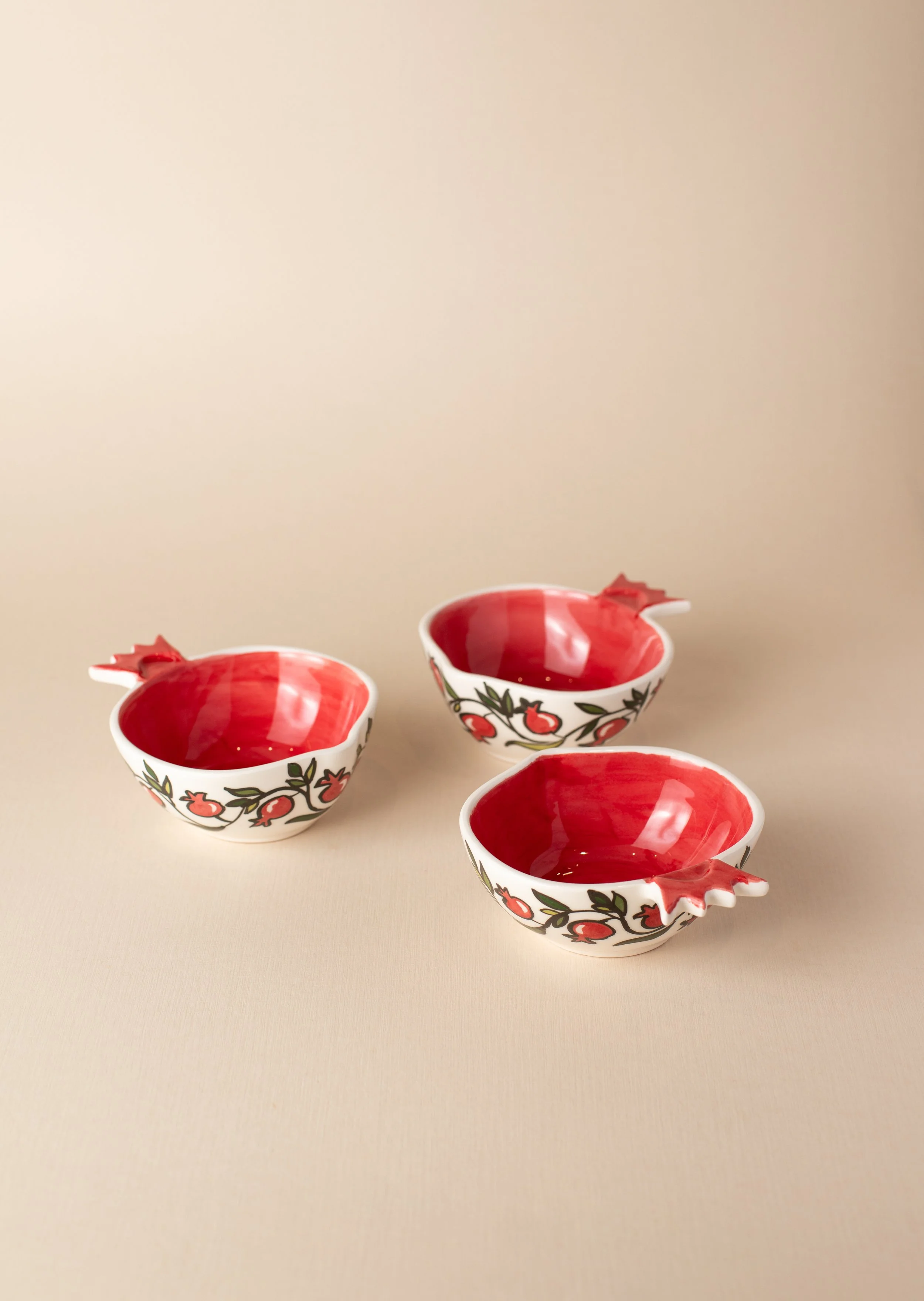 Small Dish with Pomegranates