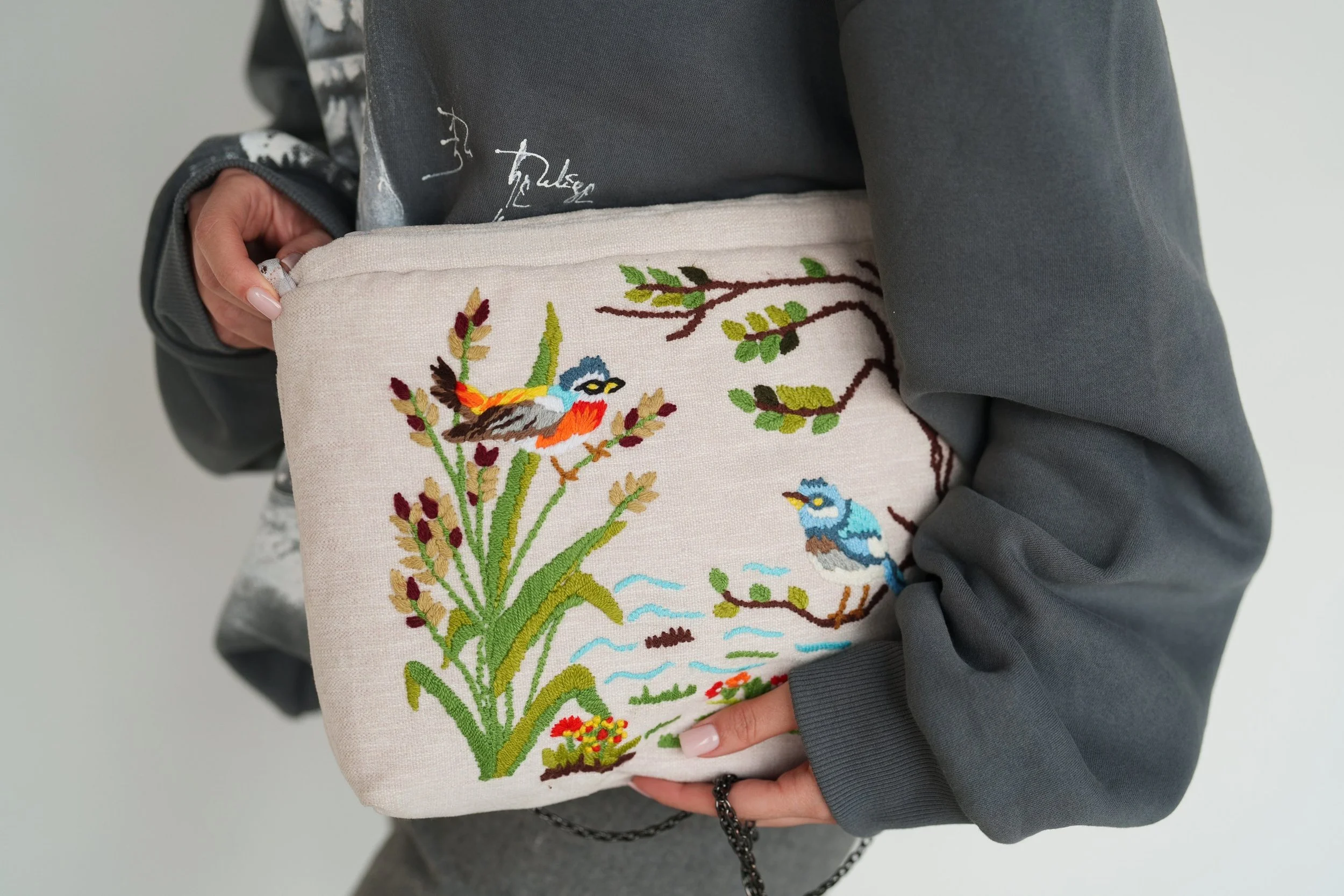 Laptop Bag With Chain