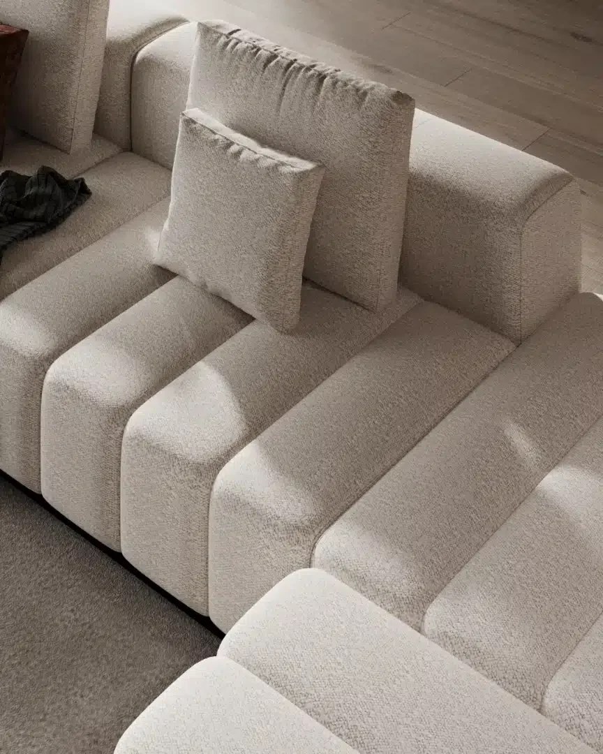 Made to measure sofa design, model sofa nocturne.