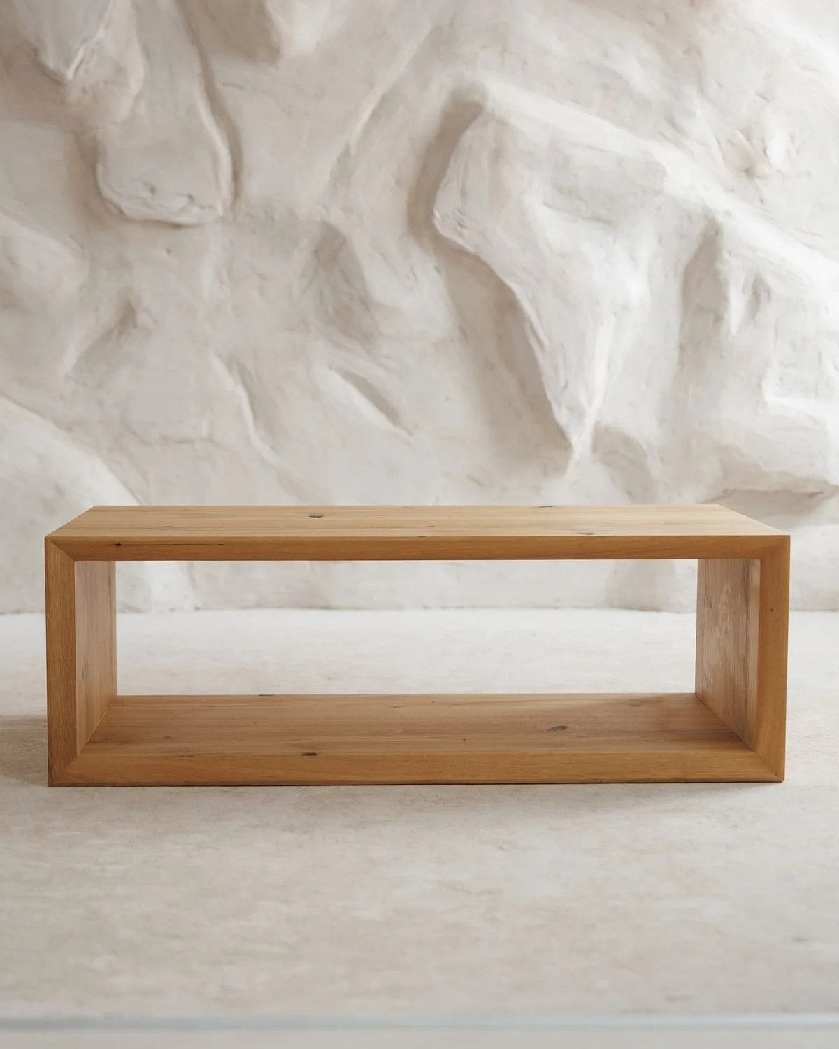 Wooden table for living room, coffee table.