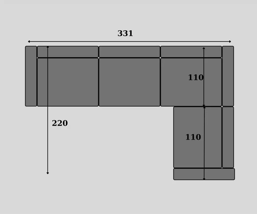 Technical sofa design configurator nr.10 model sofa freedom