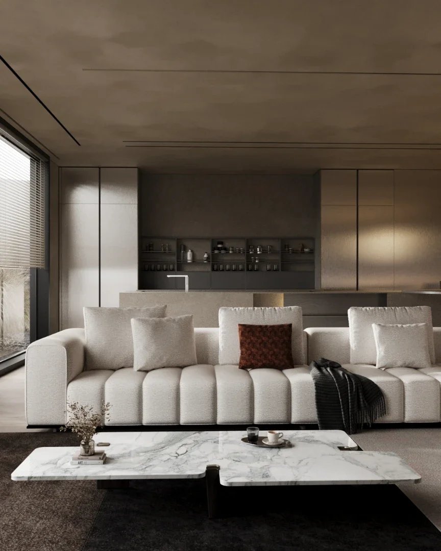 New sofa collection, sofa model nocturne.