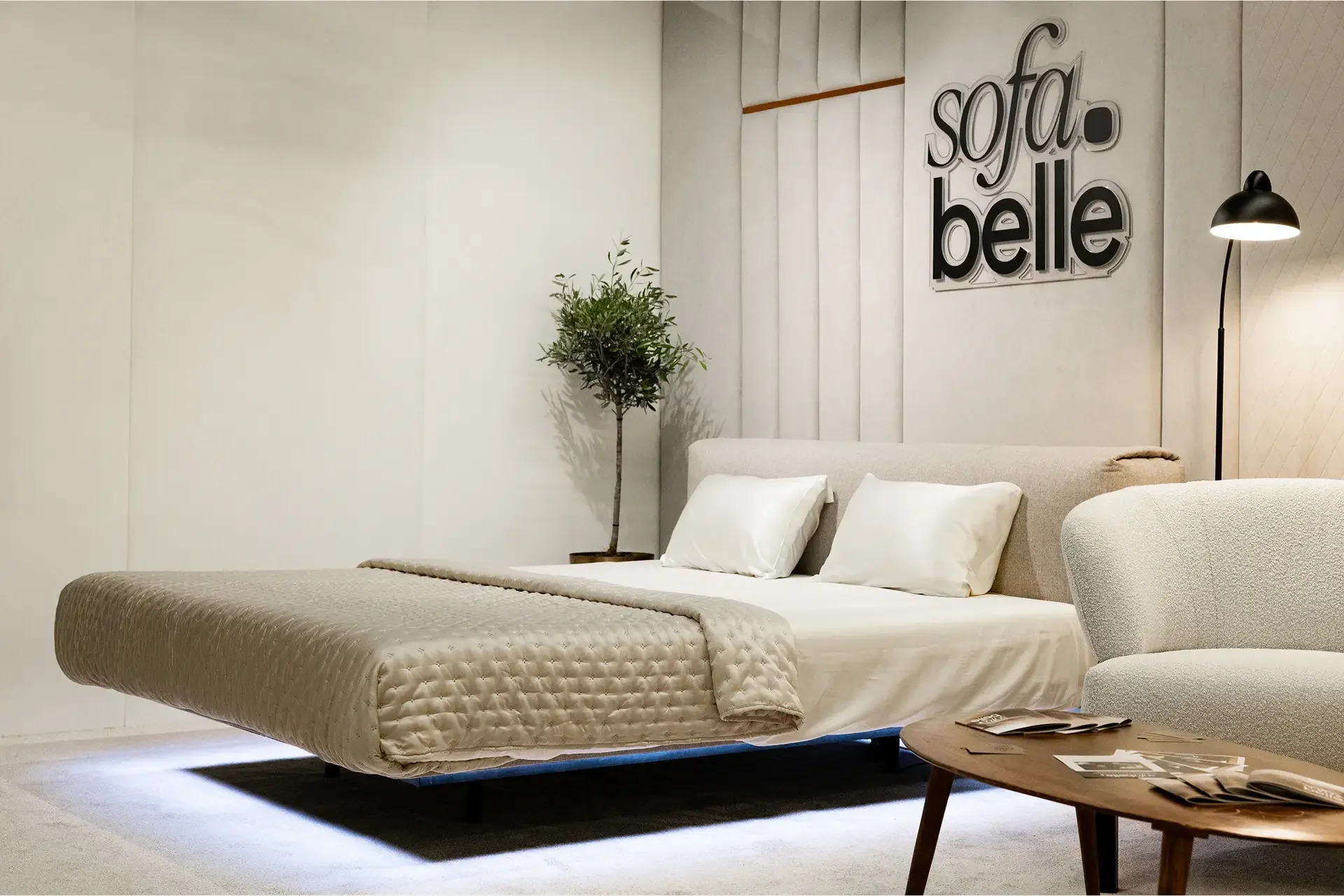 Modern design bed model air, luxury design bed, home bedroom design.