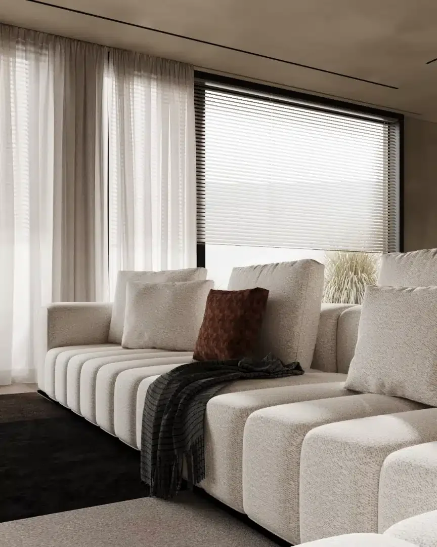 Nocturne sofa design, made to measure sofa design.