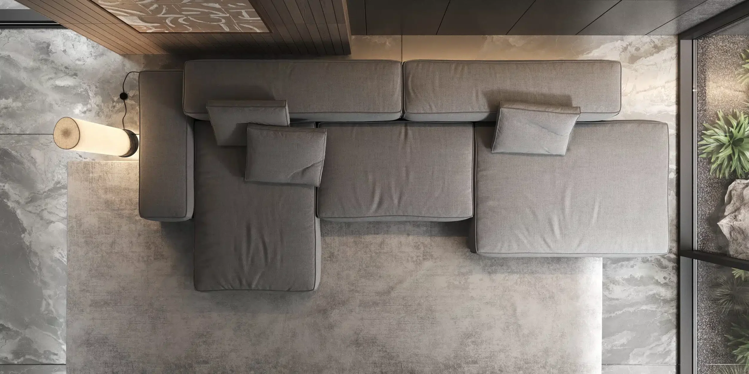 Luxury sofa - belle soft model.