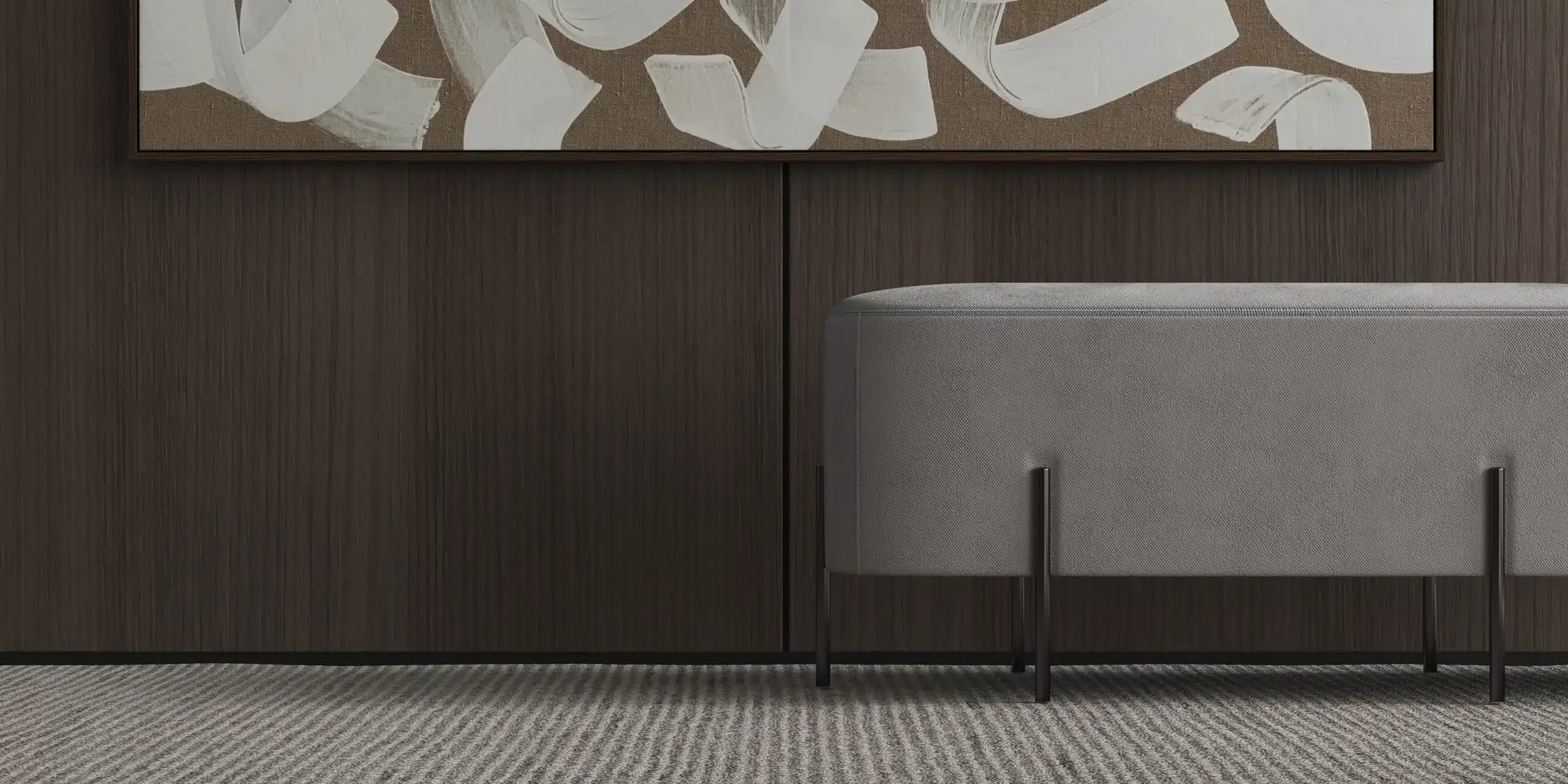 We produce custom sizes poufs, pouf model belle pouf.