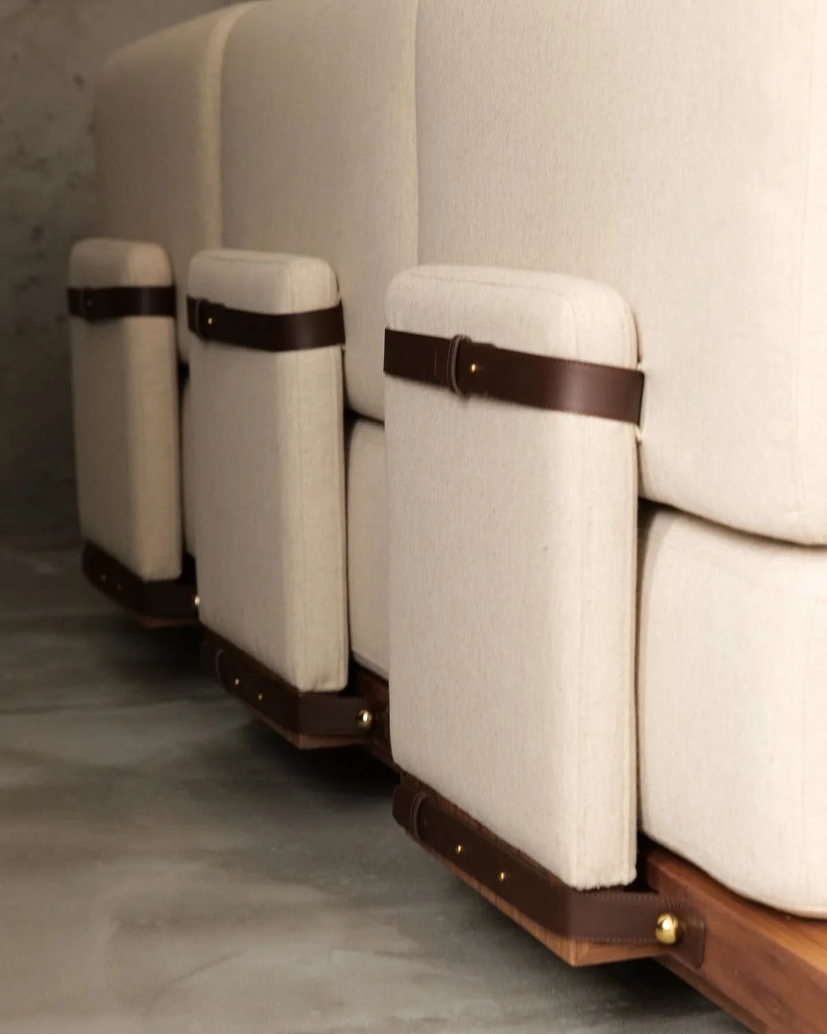 Furniture design details, sofa belle design.