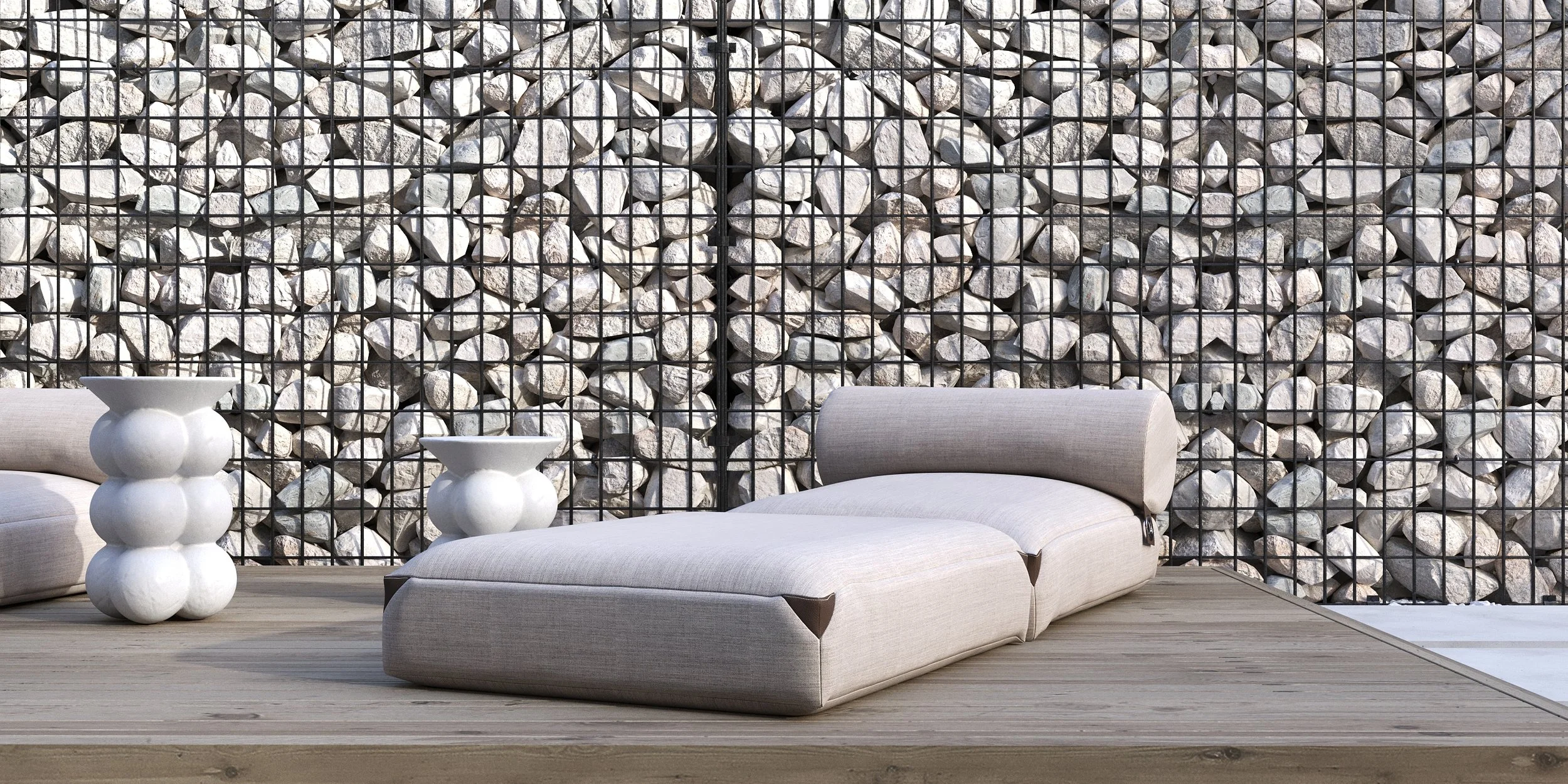 Outdoor furniture crafted from selected premium materials model novo lounge.