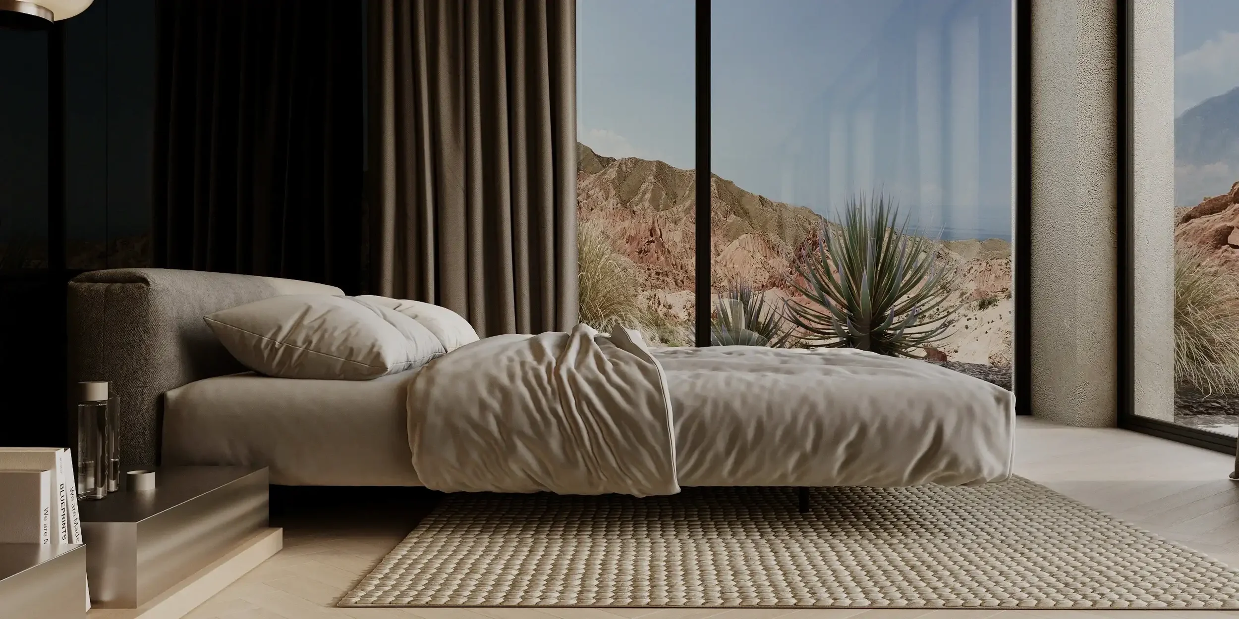 Floating in the air bed design, bed model air.