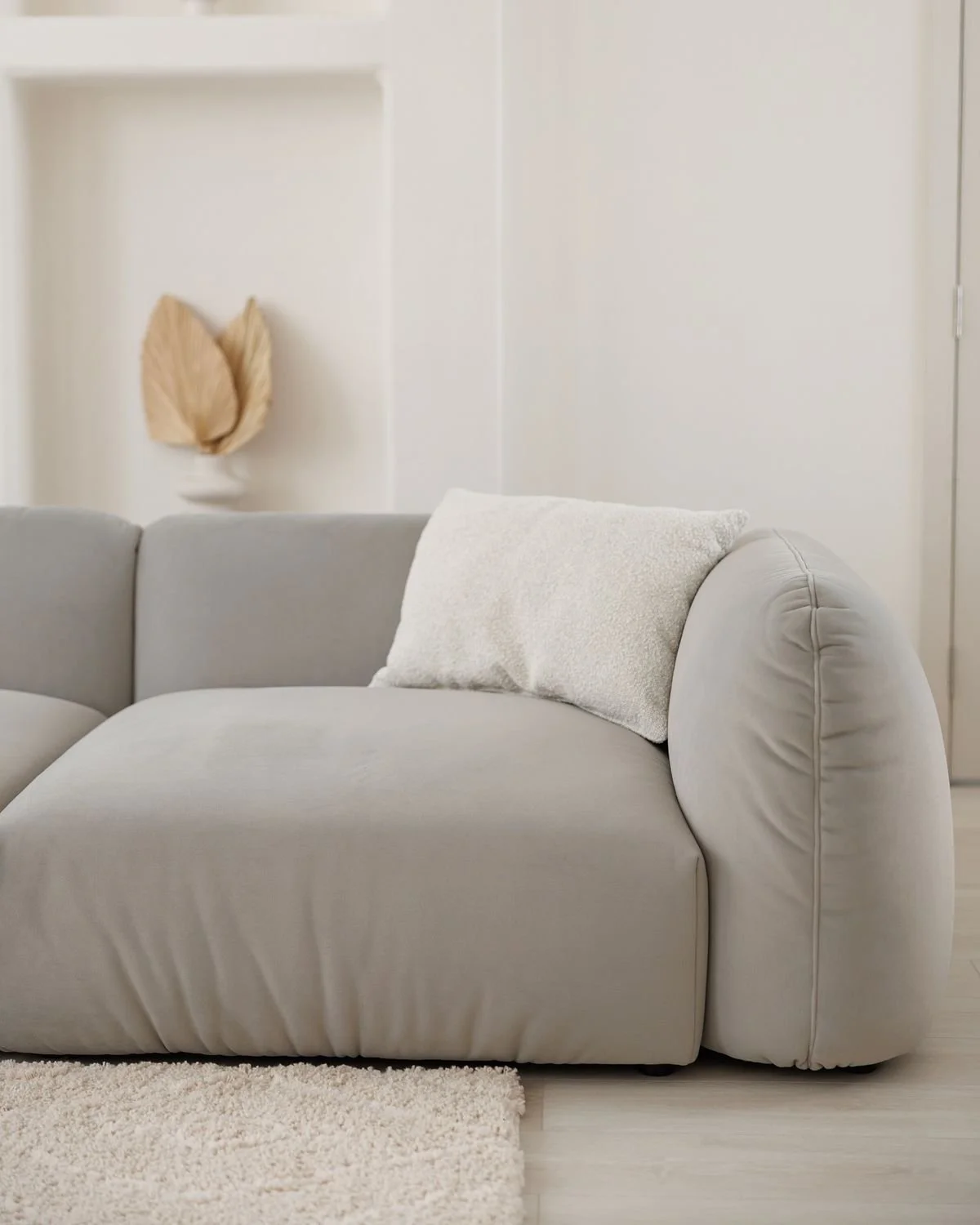 Modern grey sofa design sofa model siena.
