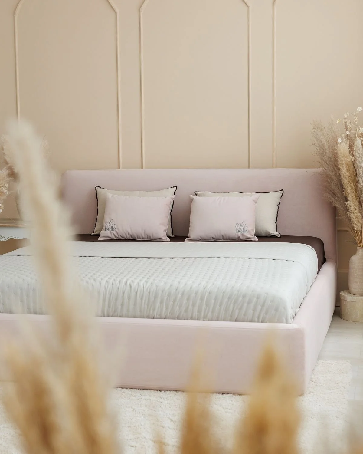 Classic bed design, new bed by sofa belle furniture.