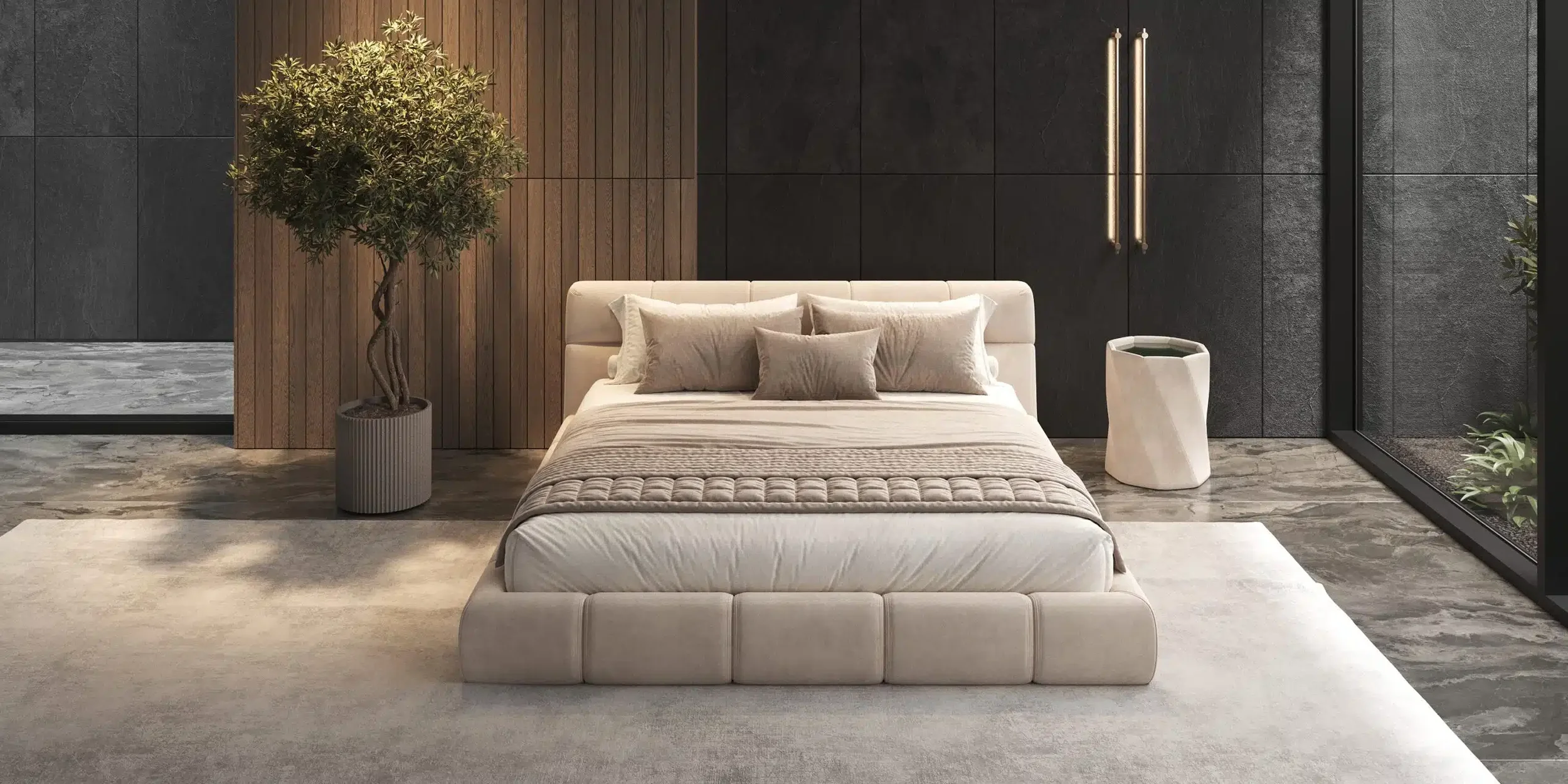 Bed model - Imperial Lux, luxurious bed design.