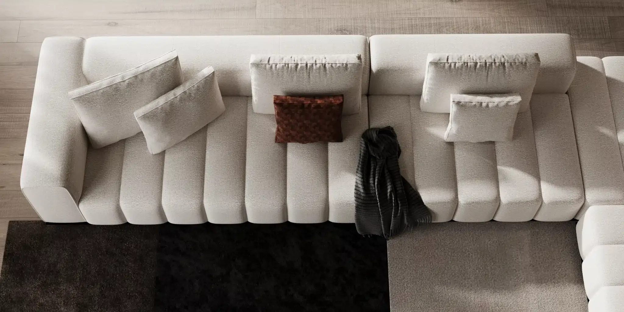 Luxury sofa design for your living room, sofa model nocturne.