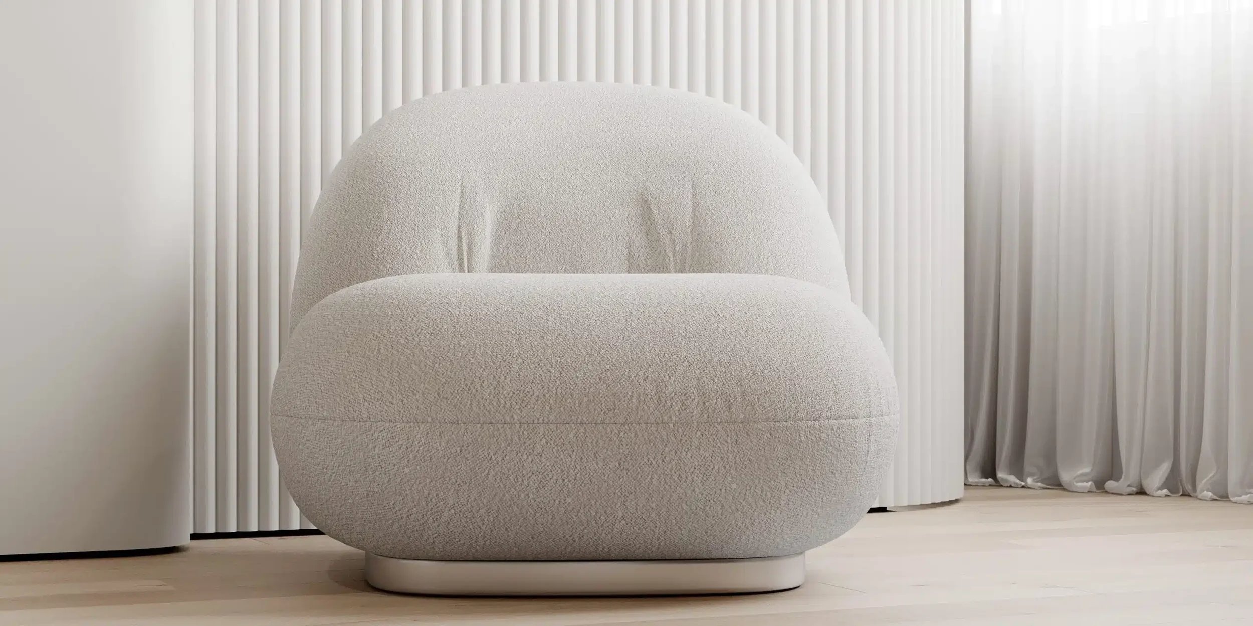 Lounge chair model iris, new armchairs design.