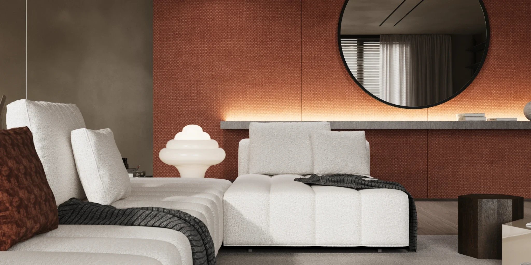 Bespoke sofa design model nocturne.