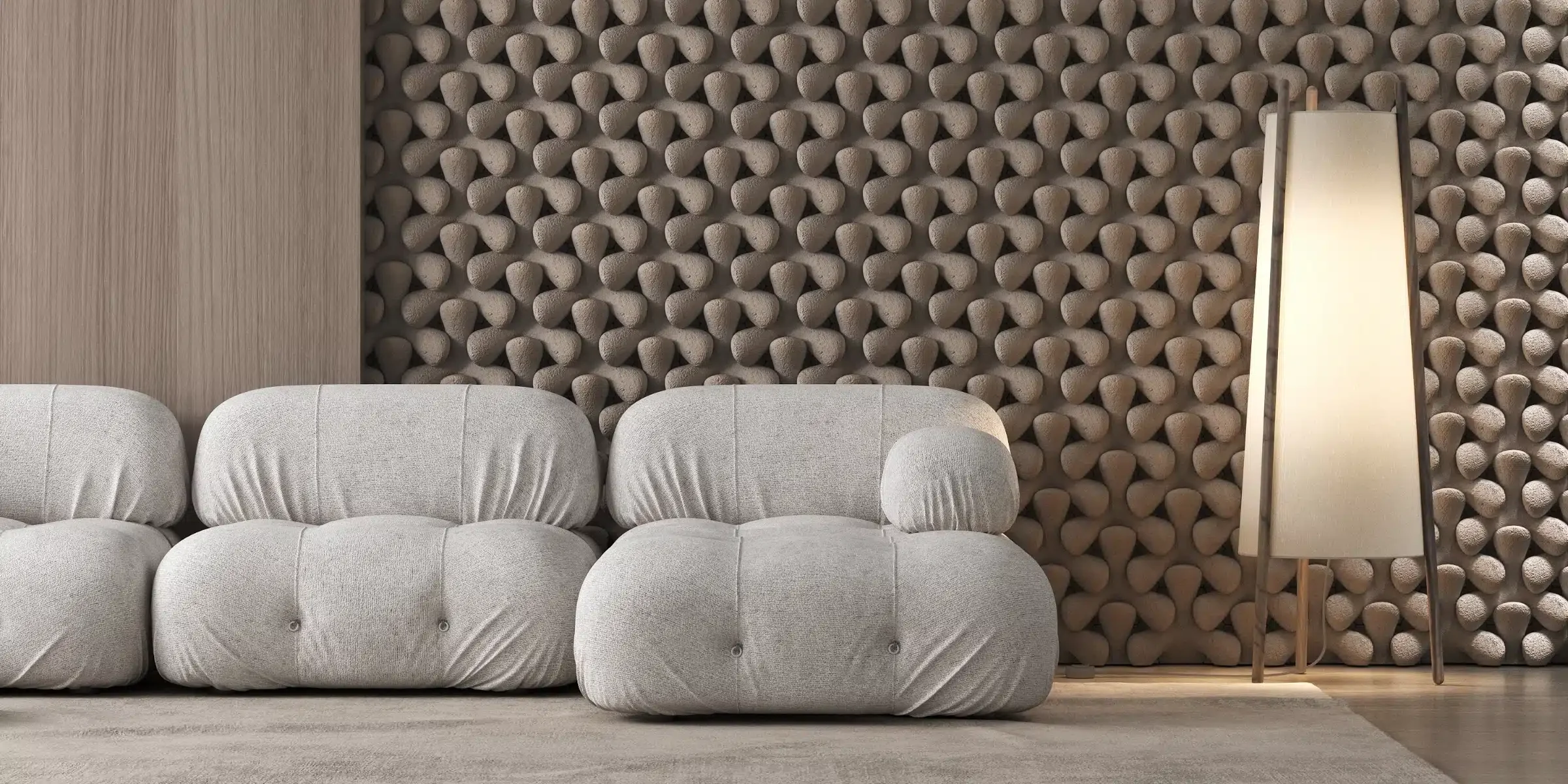 Contemporary sofa design model Ted.