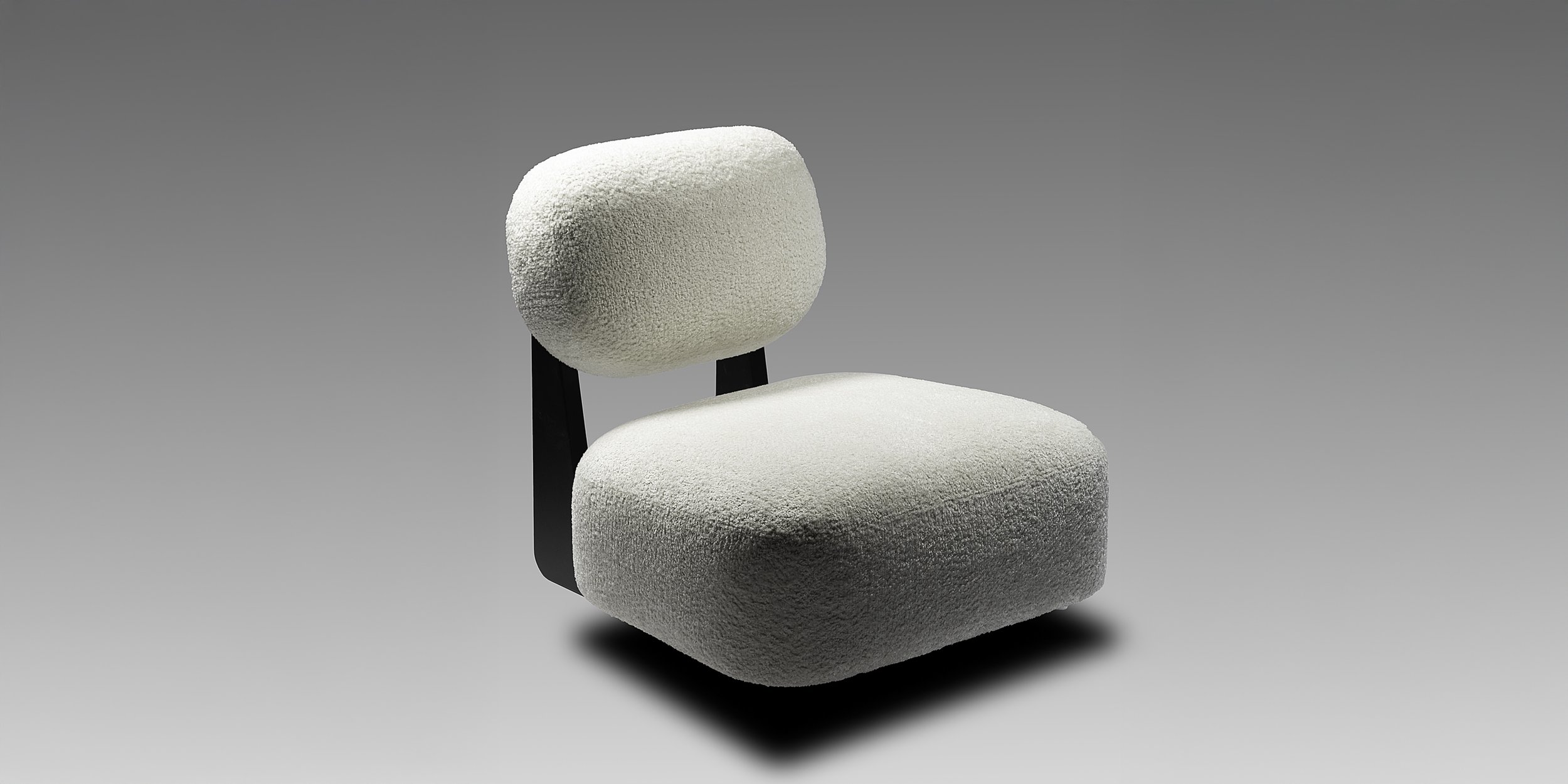 Premium chair design, lounge chair model tedy.