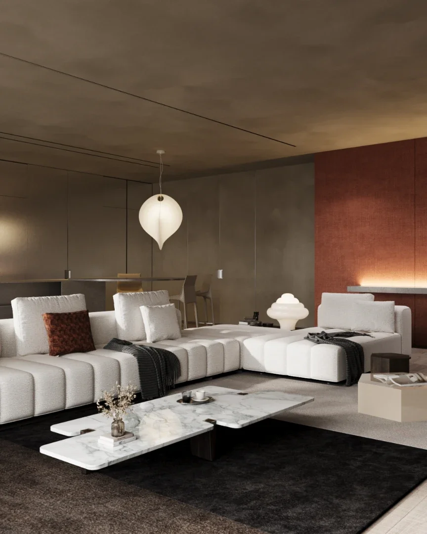 Sofa model nocturne by sofa belle.