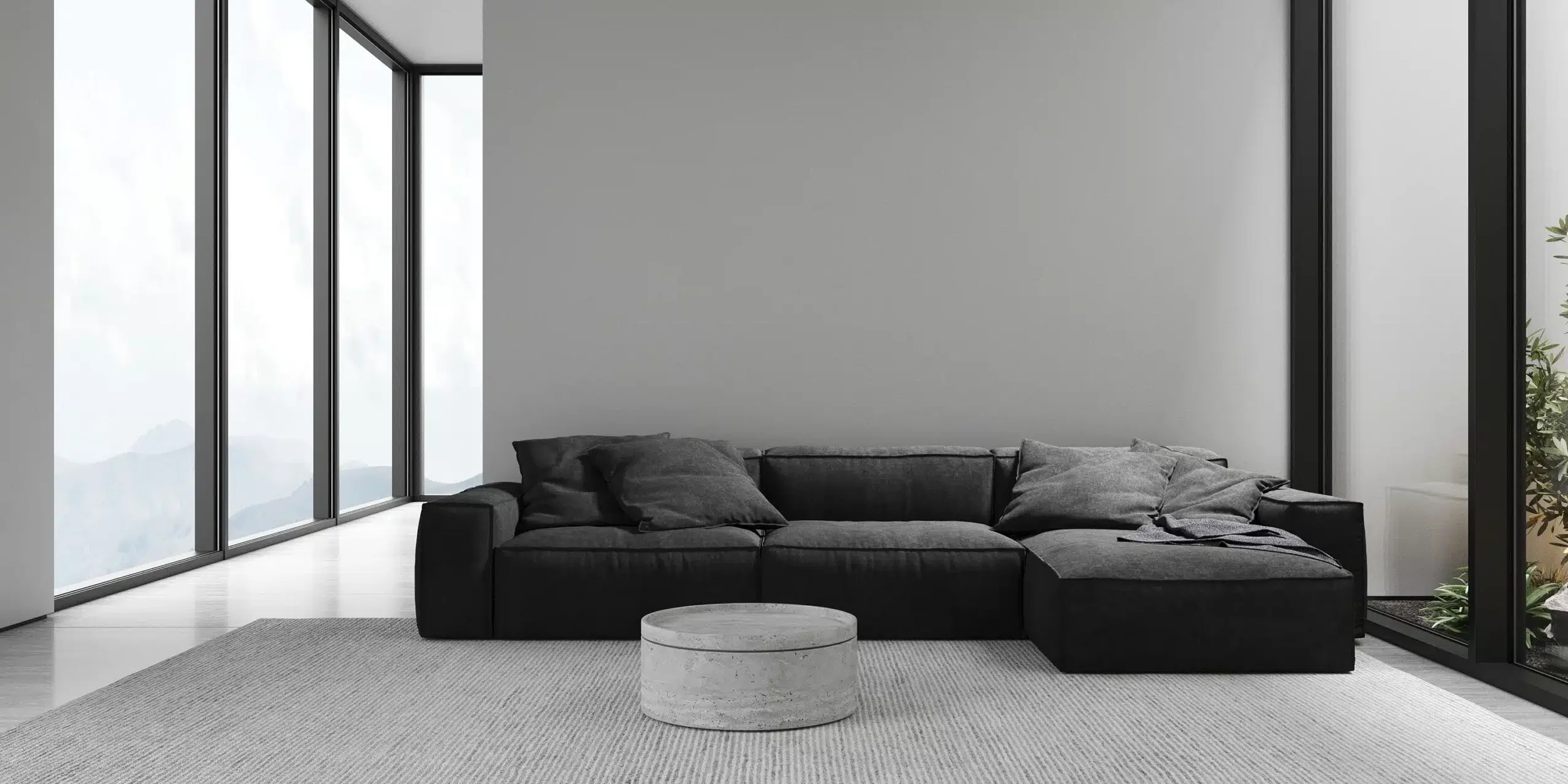 Modern sofa bed design, extensible sofa bed.