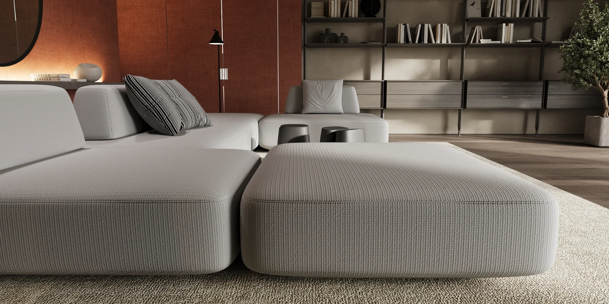 Modern sofa design, model sofa siena.