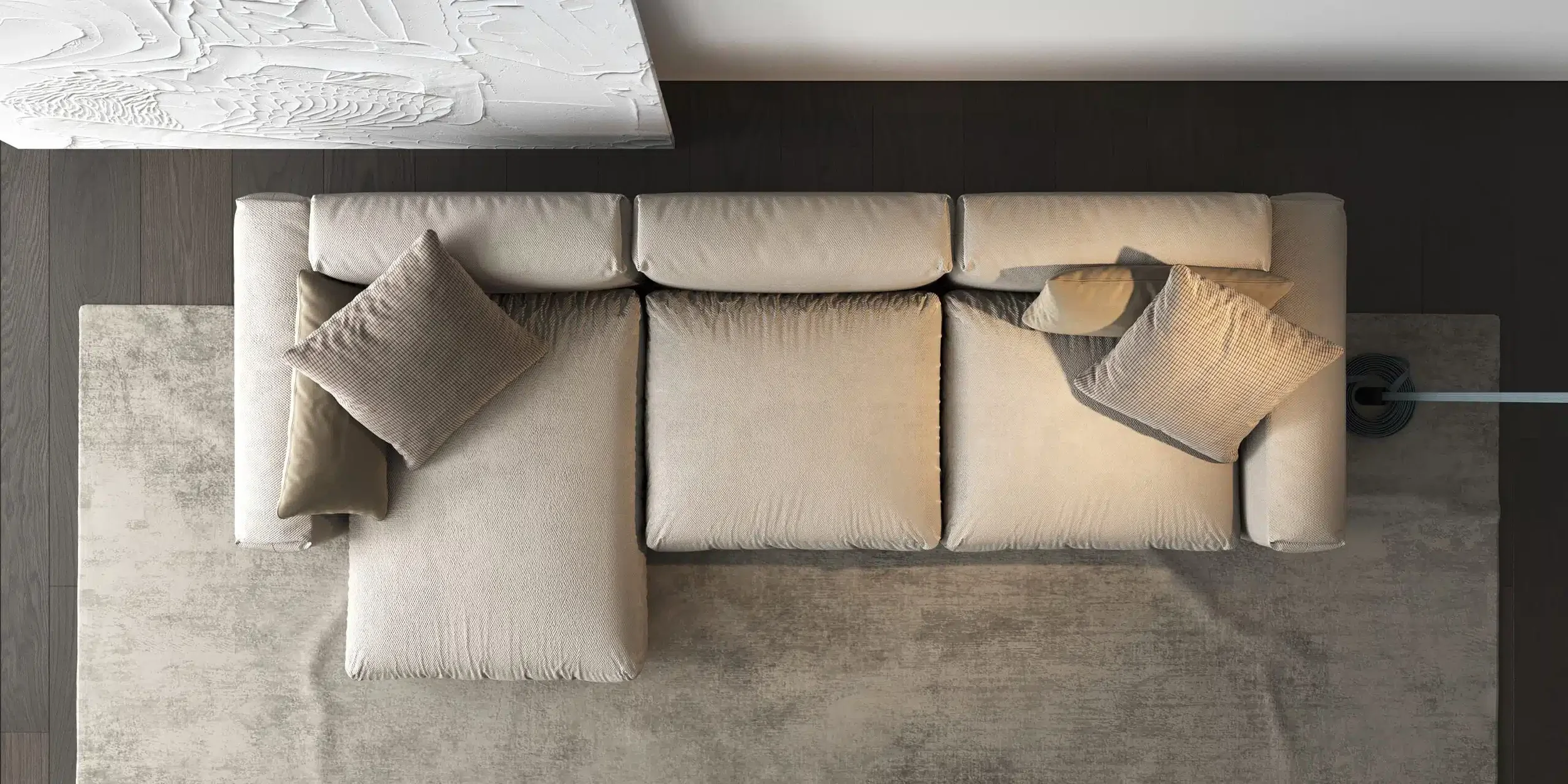 Custom made sofa design model free comfort.