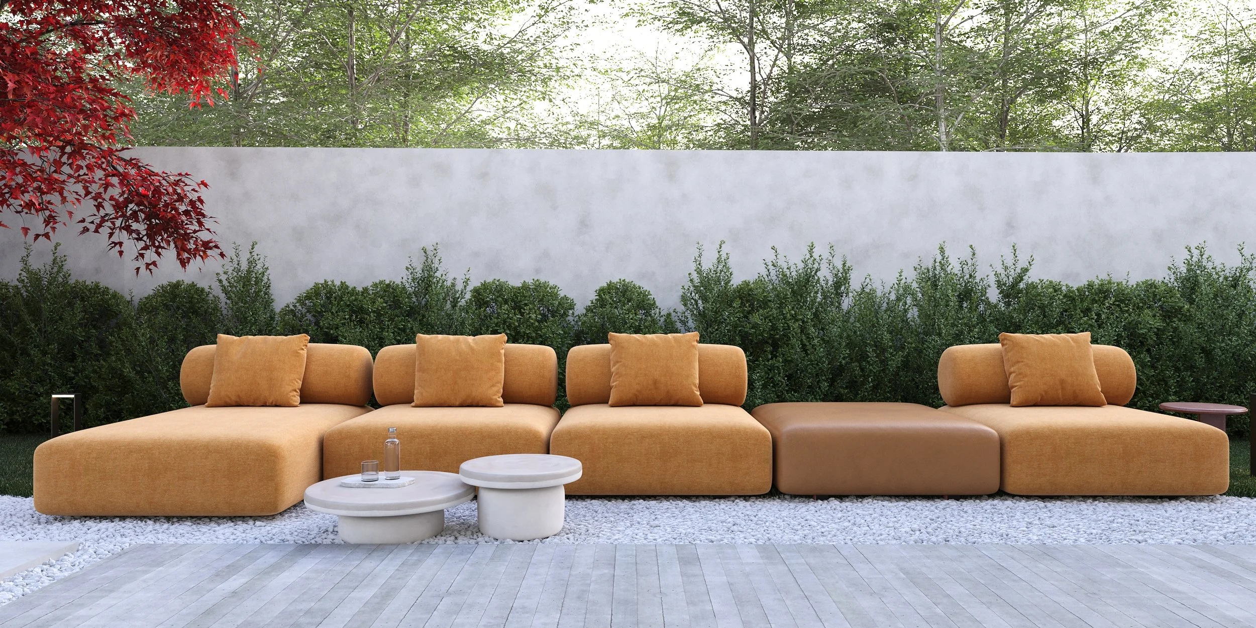 Mozo model outdoor furniture.