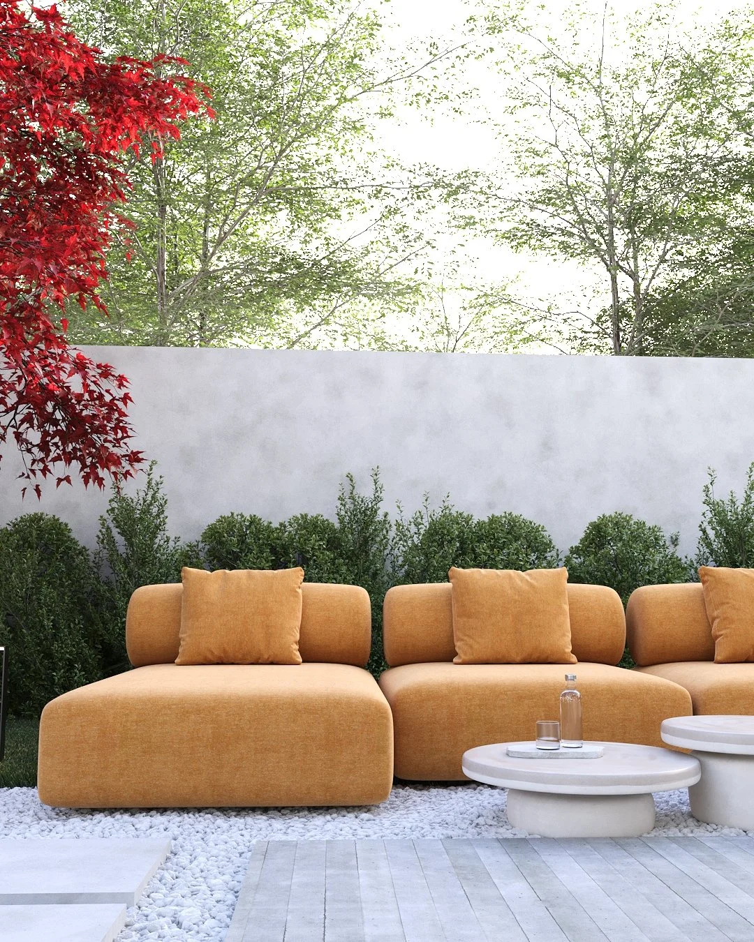 Luxury outdoor furniture model Mozo.