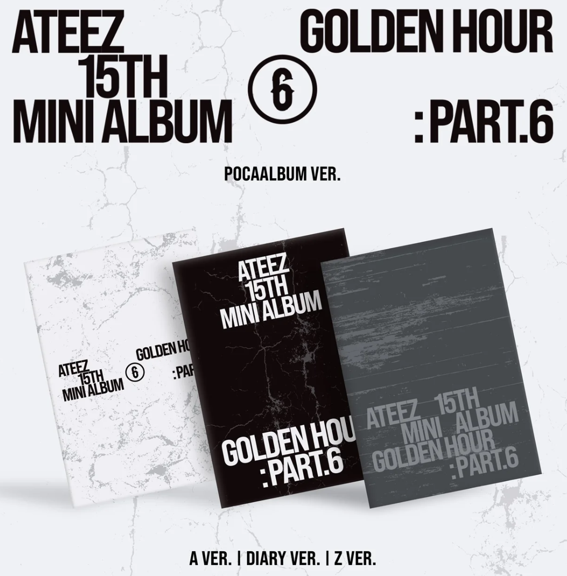 [Pre-Order] GOLDEN HOUR: Part. 6 [POCAALBUM Version]