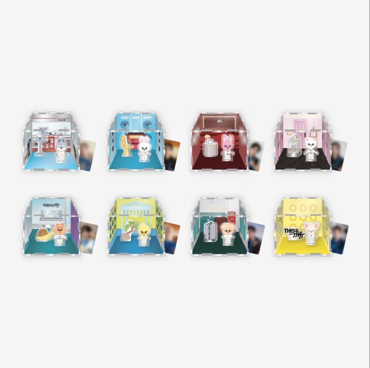 [Pre-Order] SKZOO ACRYLIC CONTAINER BOX - THIS & THAT