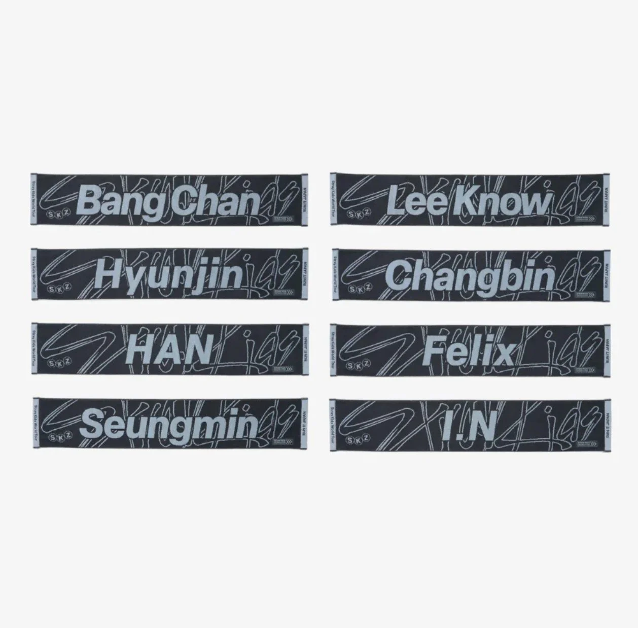 [Pre - Order] MUFFLER TOWEL - Stray Kids『World Tour <RUN IT JAPAN>』